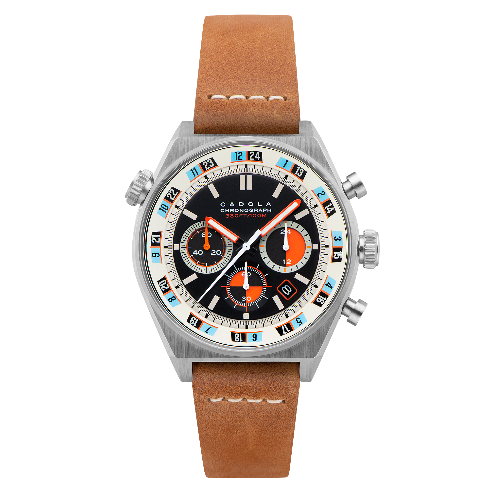 CADOLA Cadola Intercontinental Midnight Black Men's Japanese Quartz Watch CD-1027-01