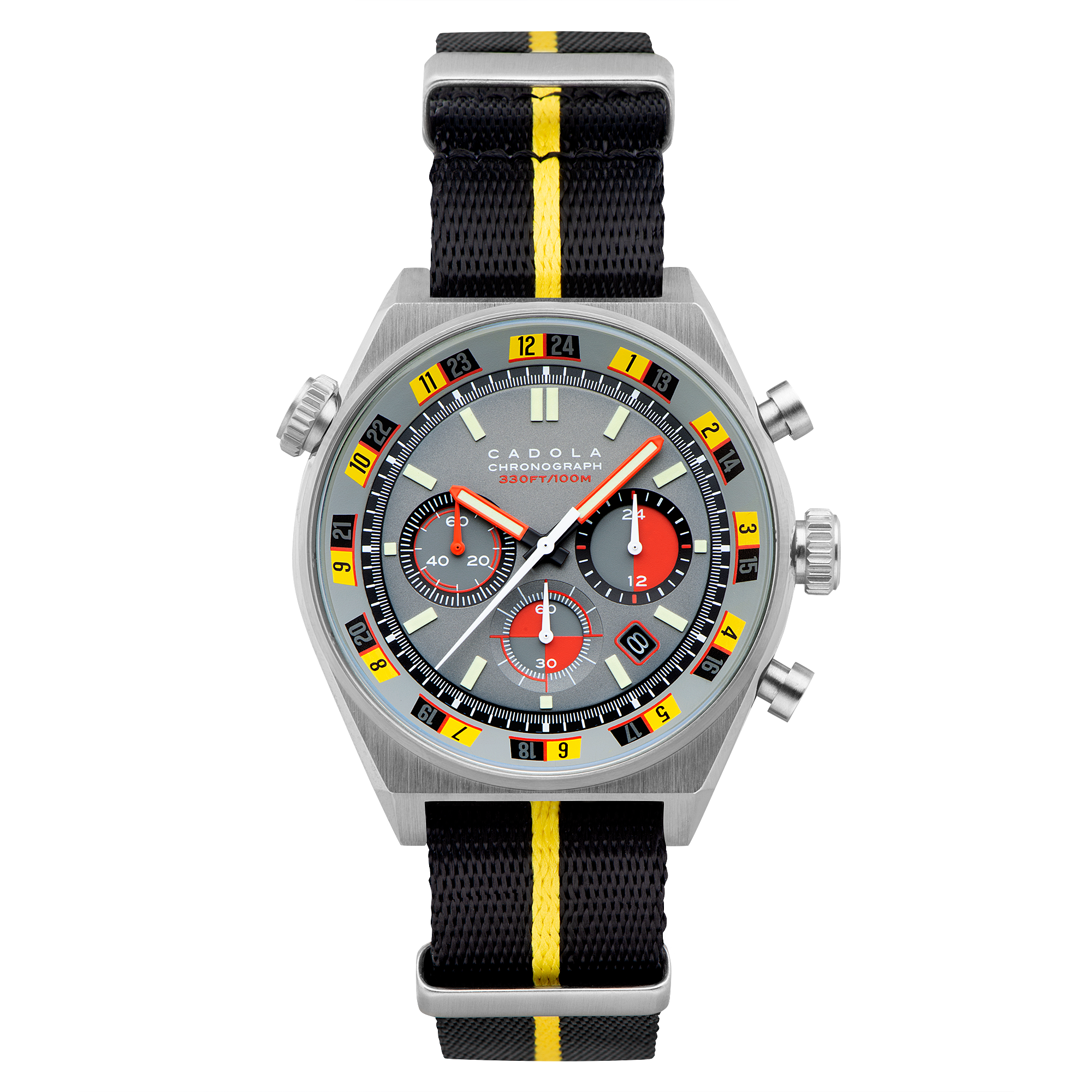 CADOLA Cadola Intercontinental Smoke Grey Men's Japanese Quartz Watch CD-1027-03