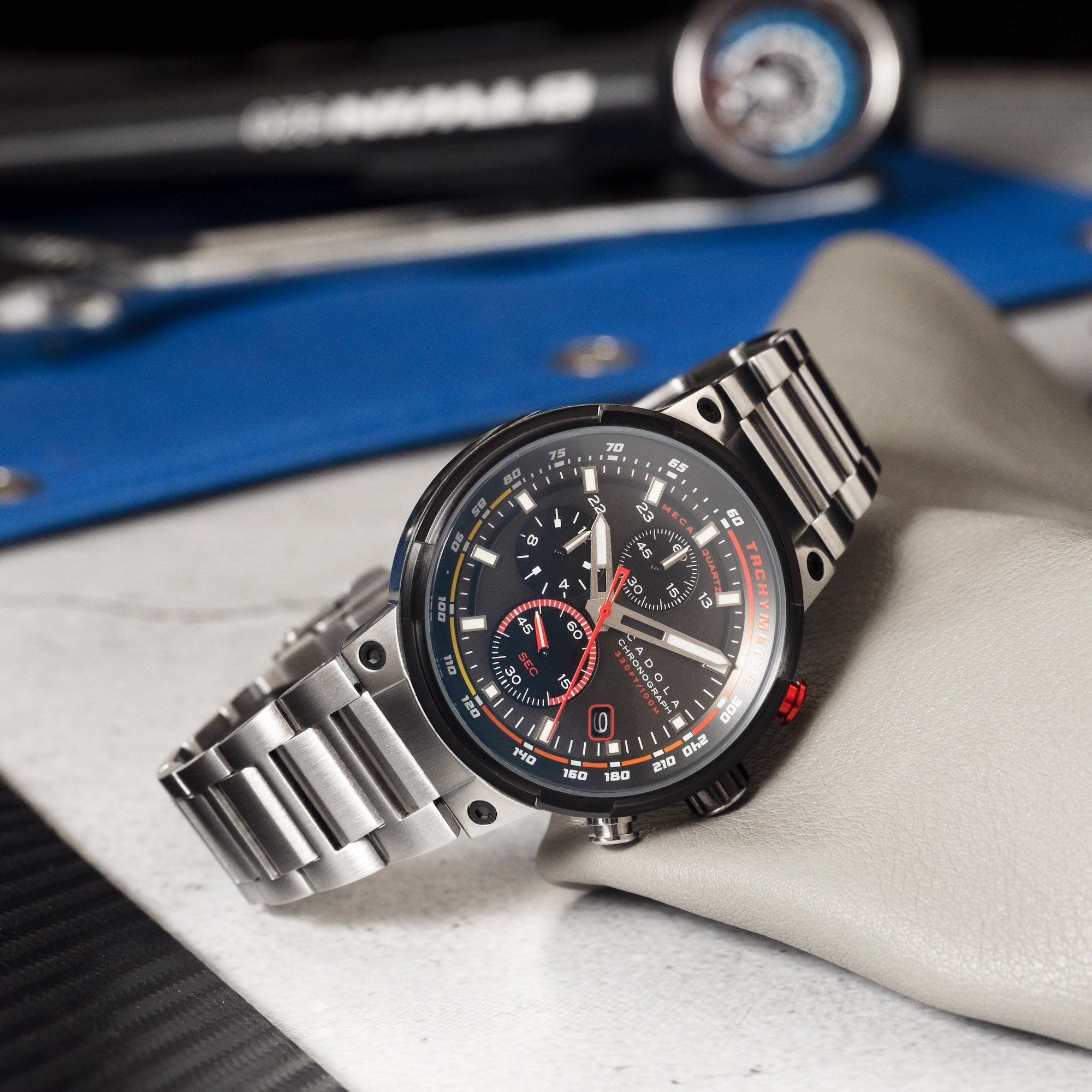 CADOLA Cadola Surtees Graphite Black Men's Japanese Quartz Watch CD-1028-11