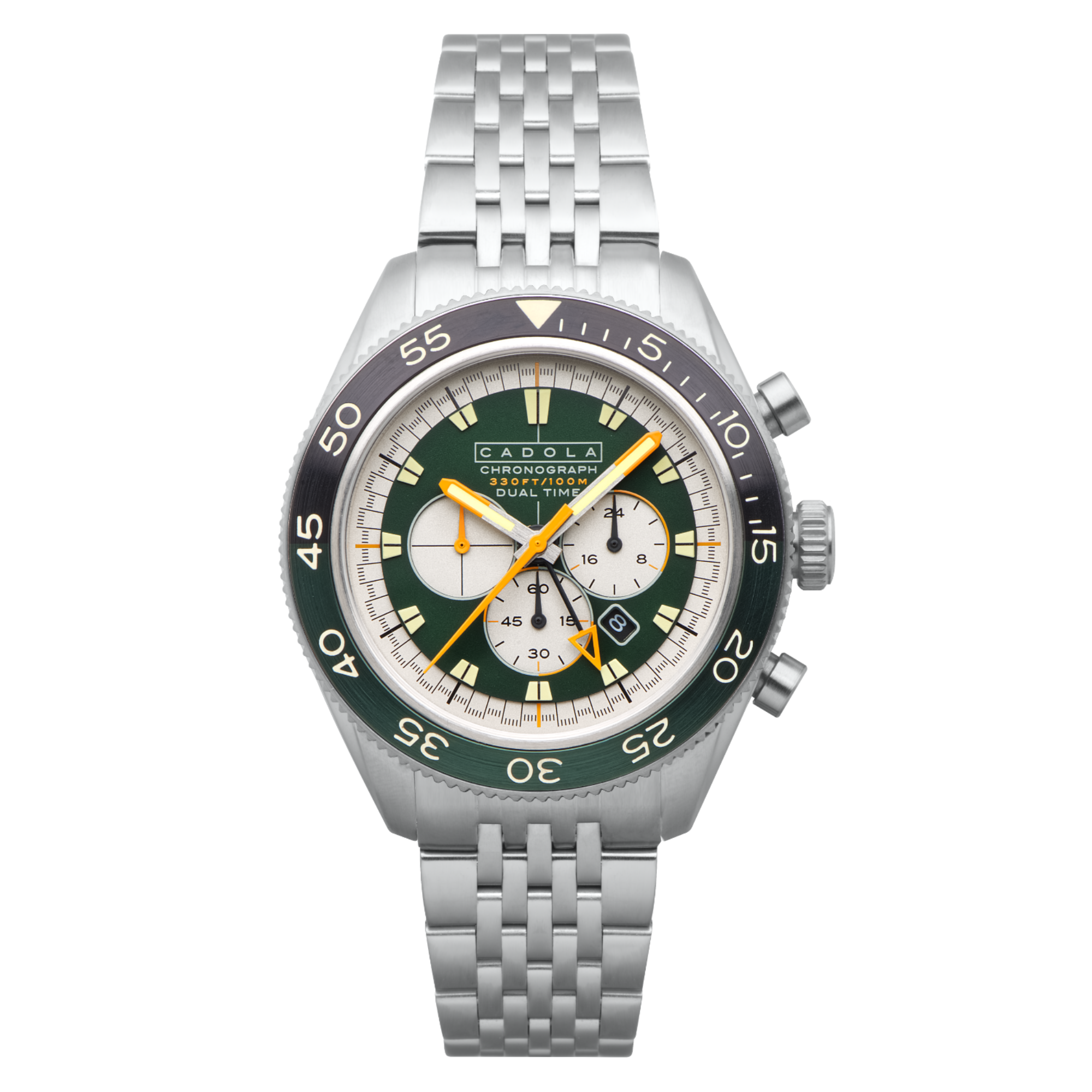 Cadola Cadola Ahrens Chronograph Racing Green Men's Limited Edition Watch CD-1036-11