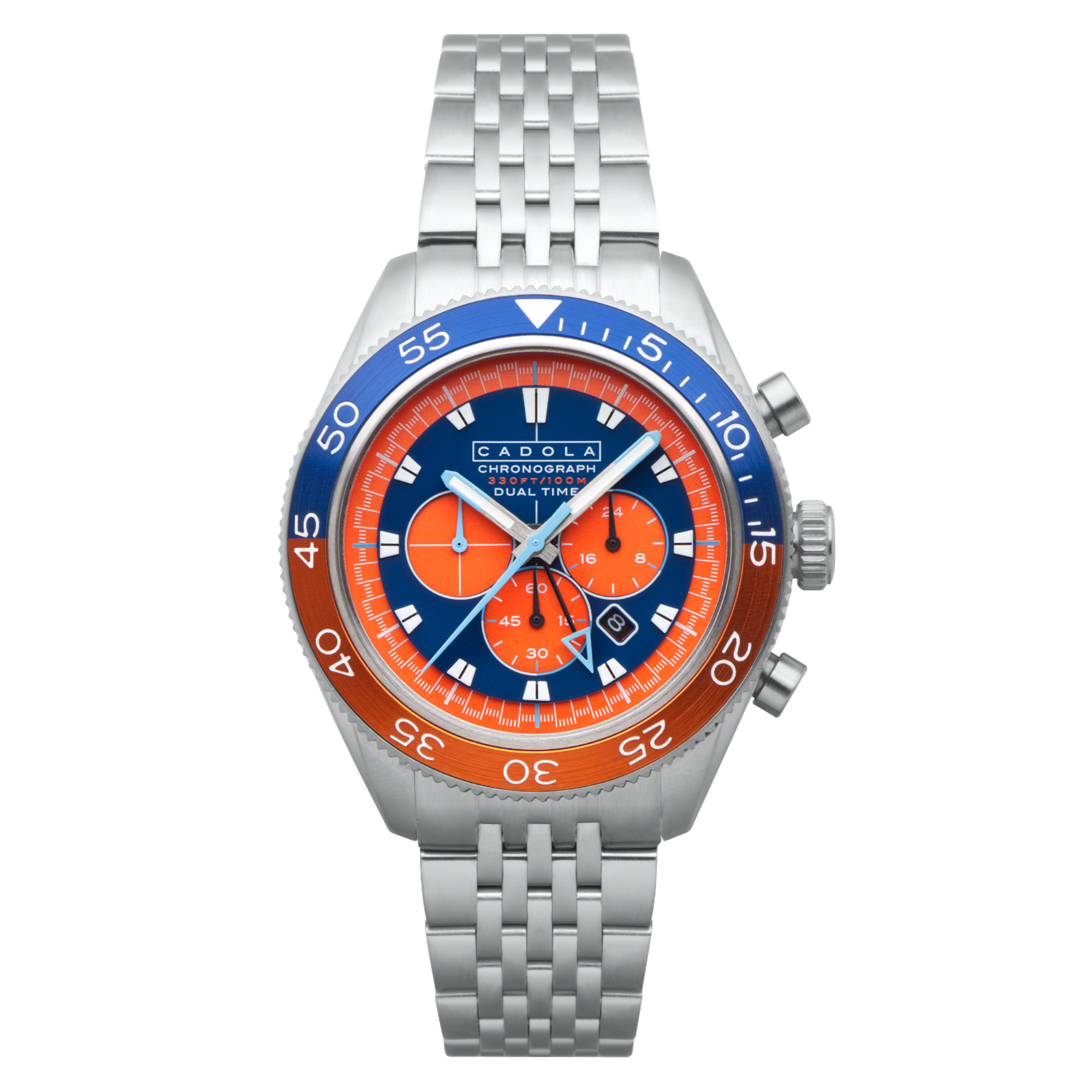 Cadola Cadola Ahrens Chronograph Sunset Blue Men's Limited Edition Watch CD-1036-22