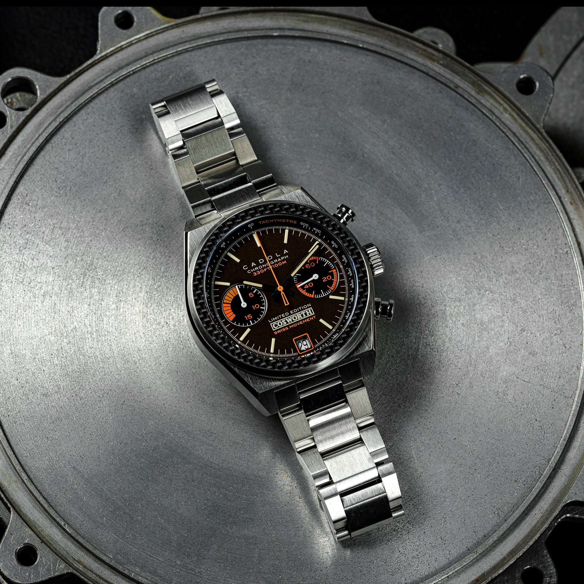 CADOLA Cadola Cosworth Costin Swiss Chronograph Limited Edition Men's Watch CD-1040-22