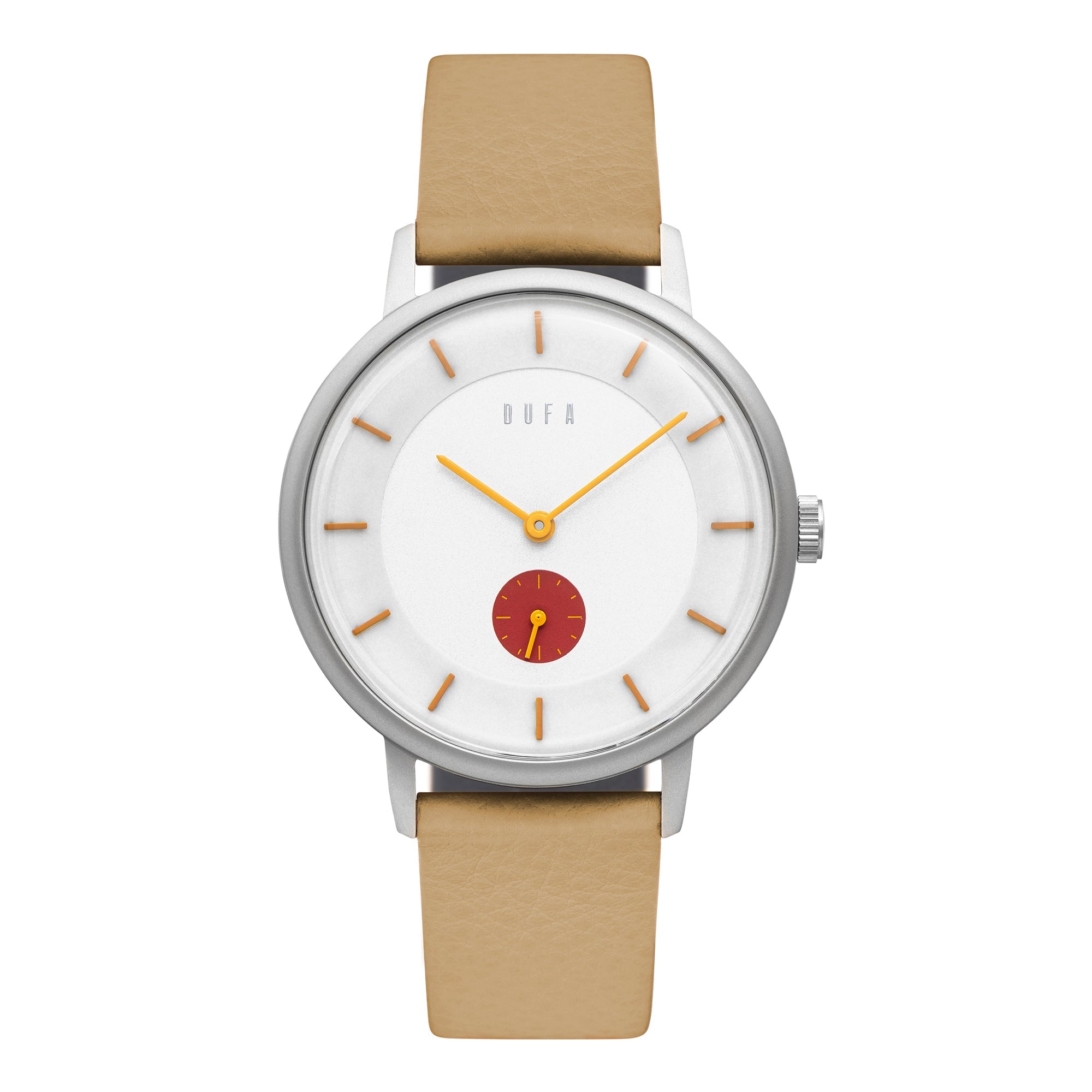 DUFA Dufa Dufa X Kroyer Saetter Lassen Quartz Beige Men's Watch DF-9031-03