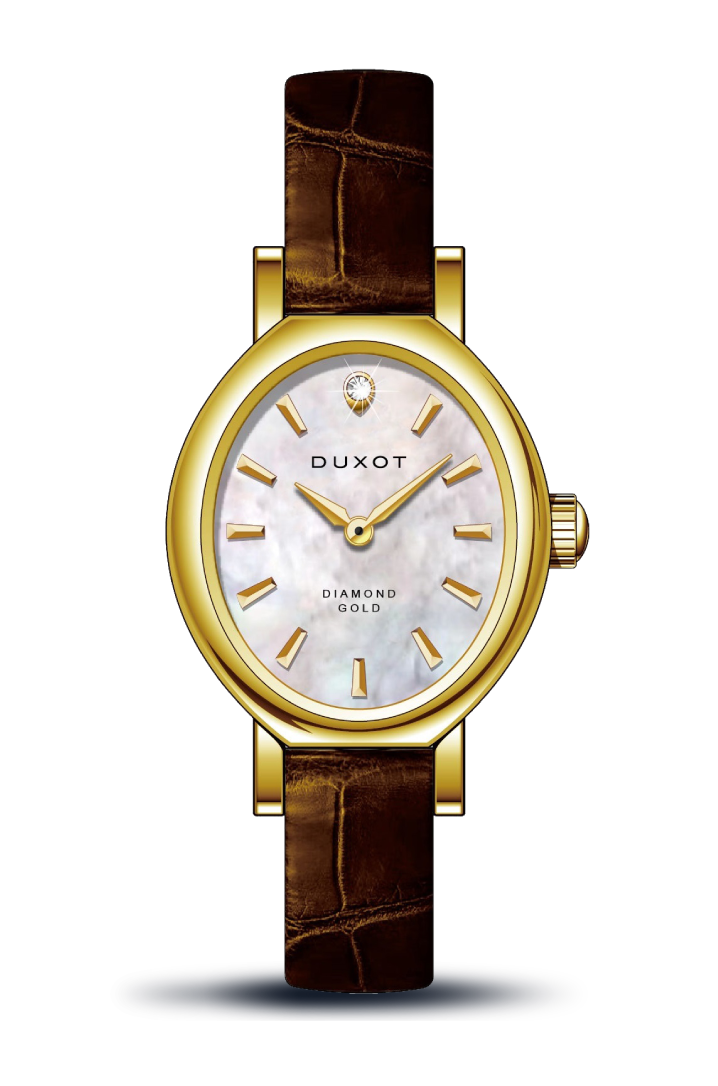 DUXOT Duxot Men's Yellow Gold Sovereign Watch DX-2043-01
