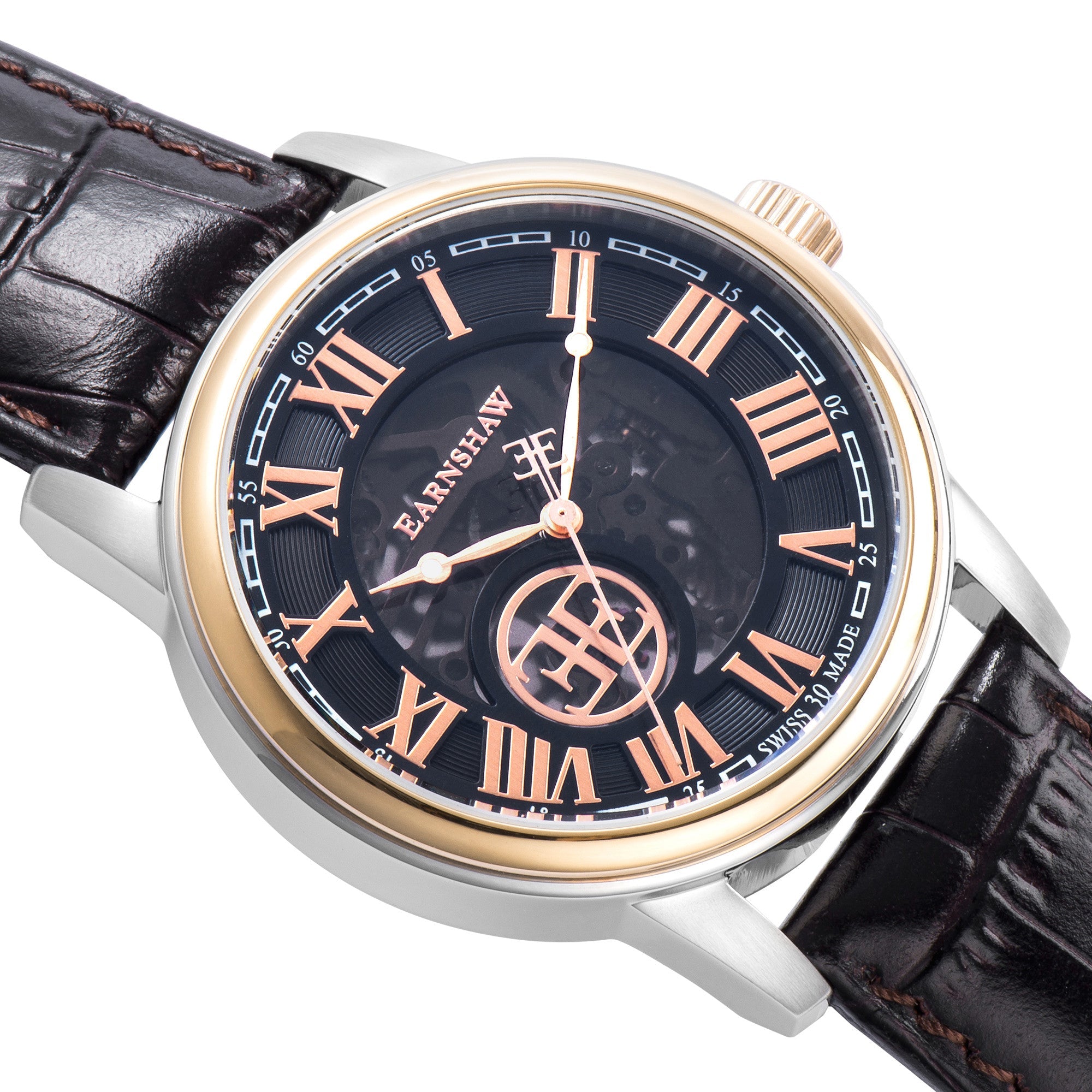 Thomas Earnshaw Thomas Earnshaw Beagleswiss Automatic Men's Rose Gold Watch ES-0028-08