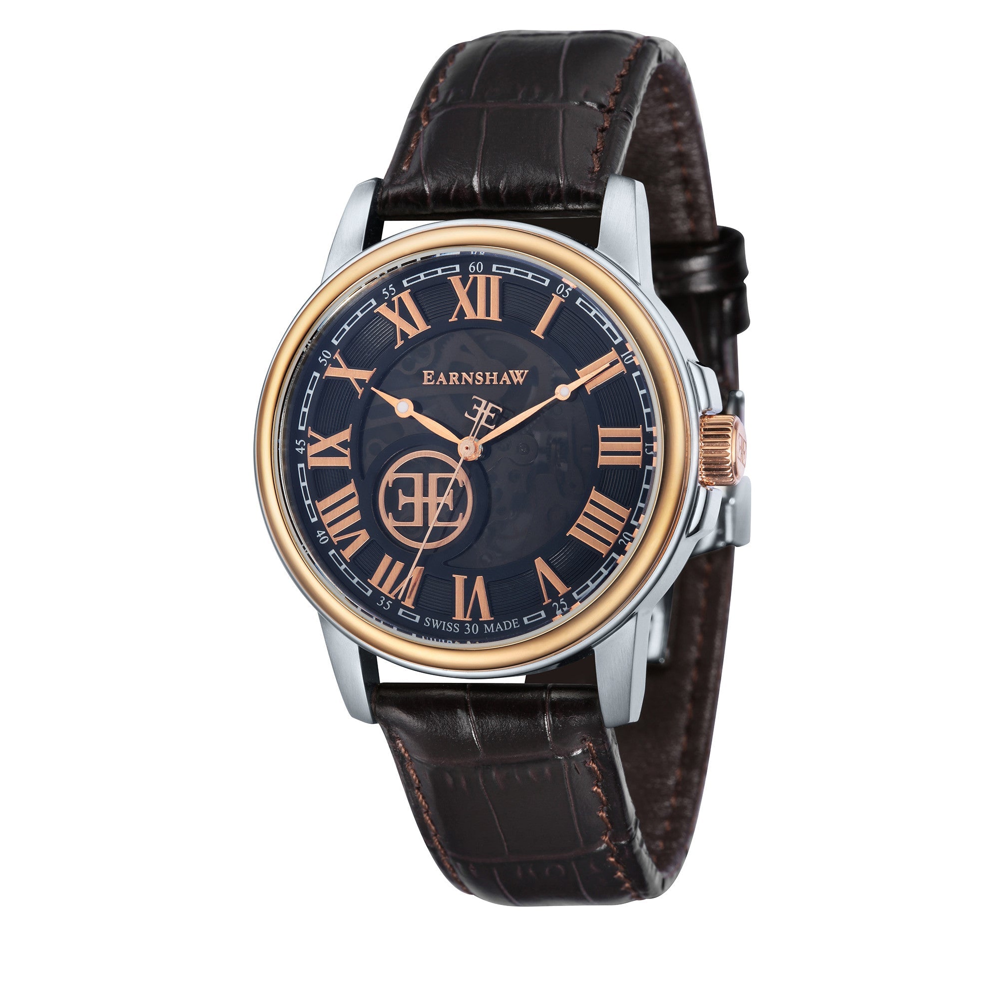Thomas Earnshaw Thomas Earnshaw Beagleswiss Automatic Men's Rose Gold Watch ES-0028-08