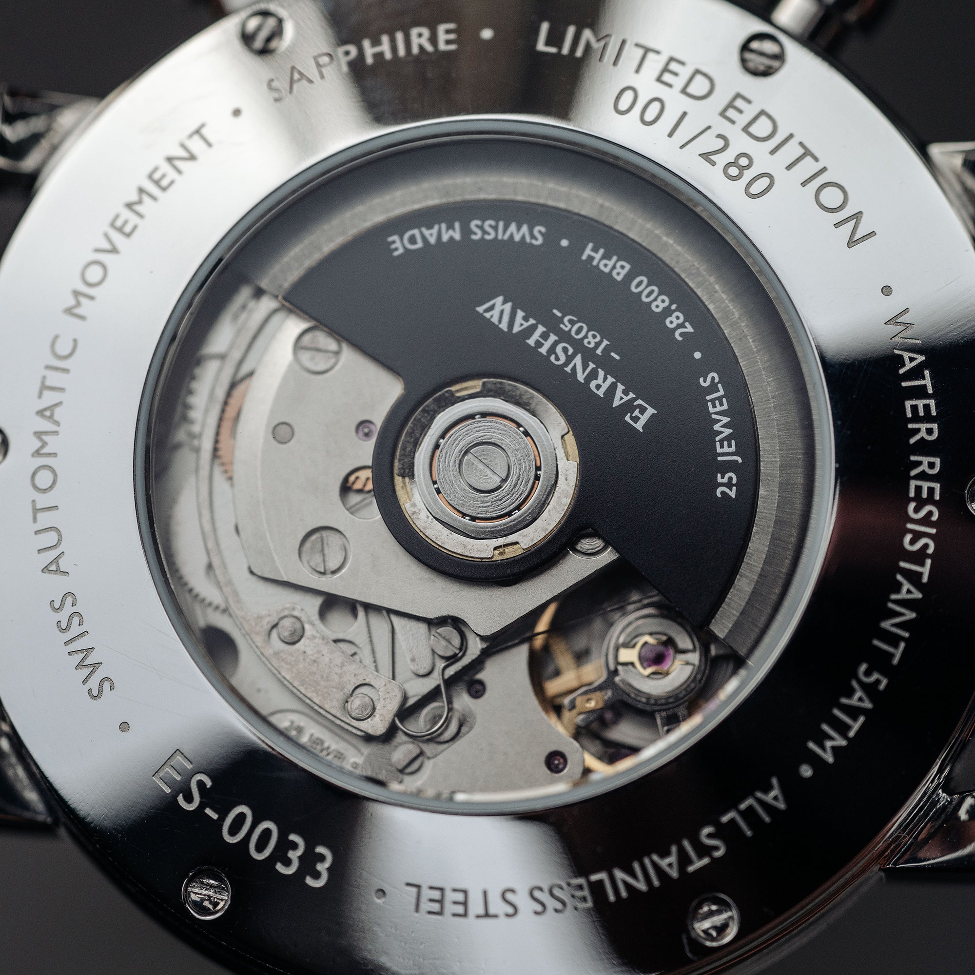 Thomas Earnshaw Thomas Earnshaw Swiss Automatic Chronograph Gentleman White Men's Watch ES-0033-01