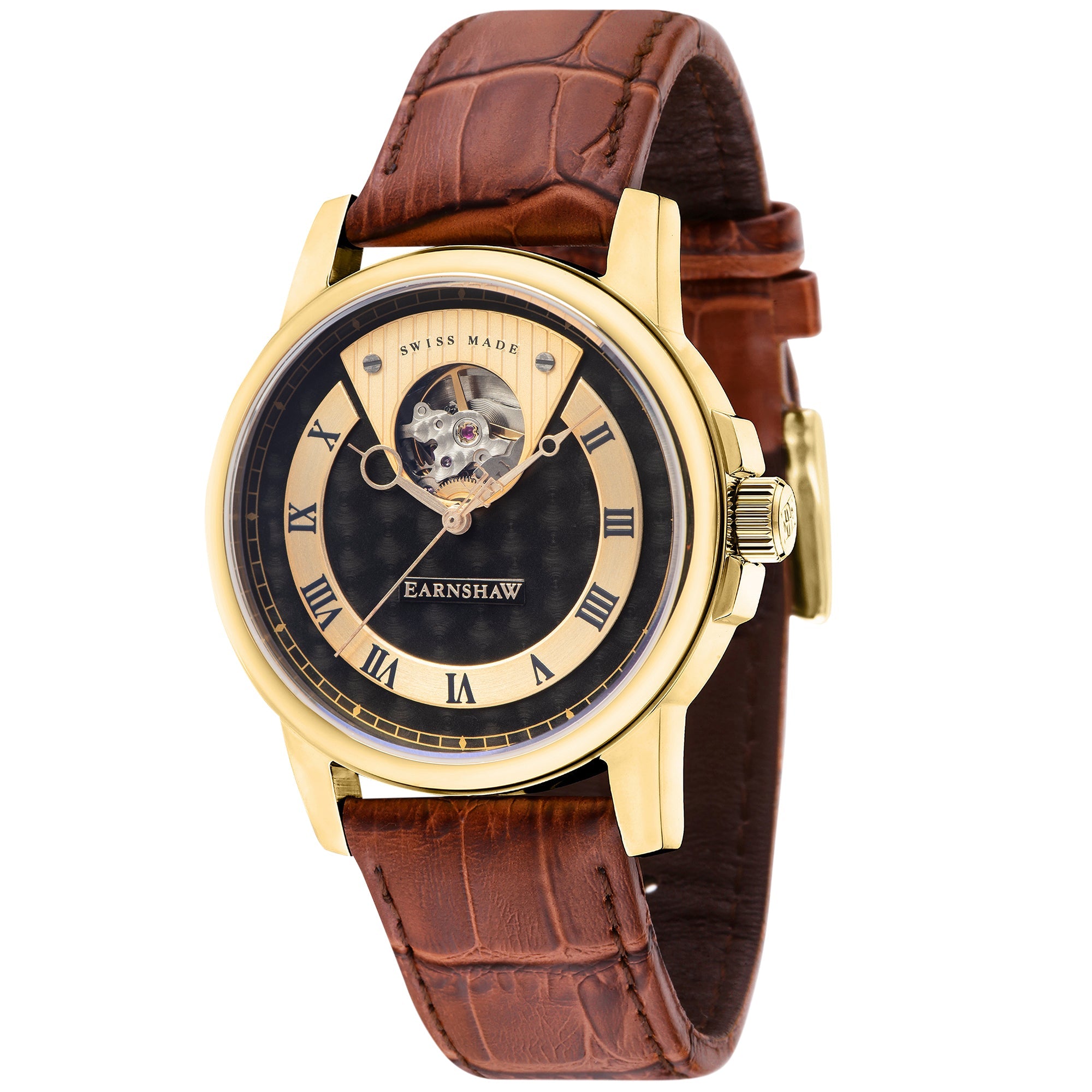 THOMAS EARNSHAW Thomas Earnshaw Beagle Men's Swiss Automatic Mettalic Gold Watch ES-0035-03