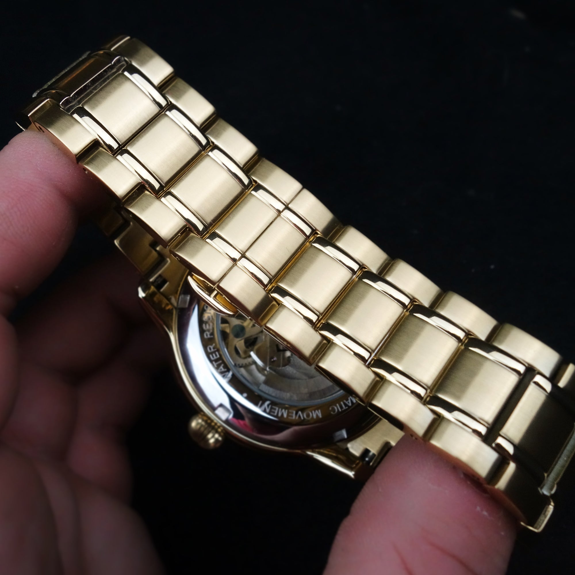 THOMAS EARNSHAW Thomas Earnshaw Longitude Men's Automatic Skeleton Ingot Gold Watch ES-8006-22