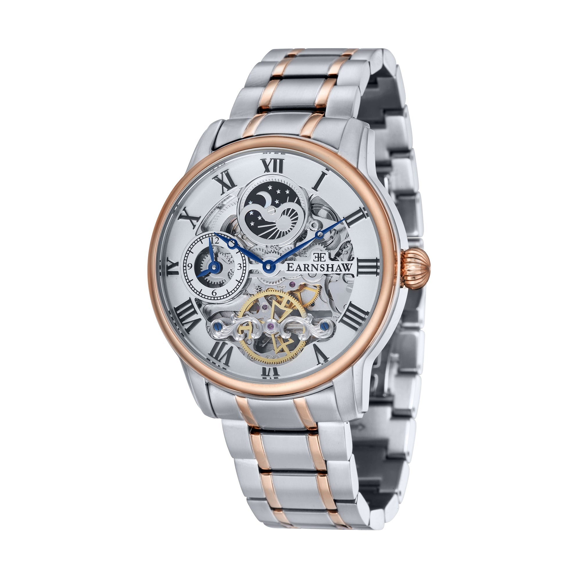 THOMAS EARNSHAW Thomas Earnshaw Longitude Men's Automatic Skeleton Copper Steel Watch ES-8006-33