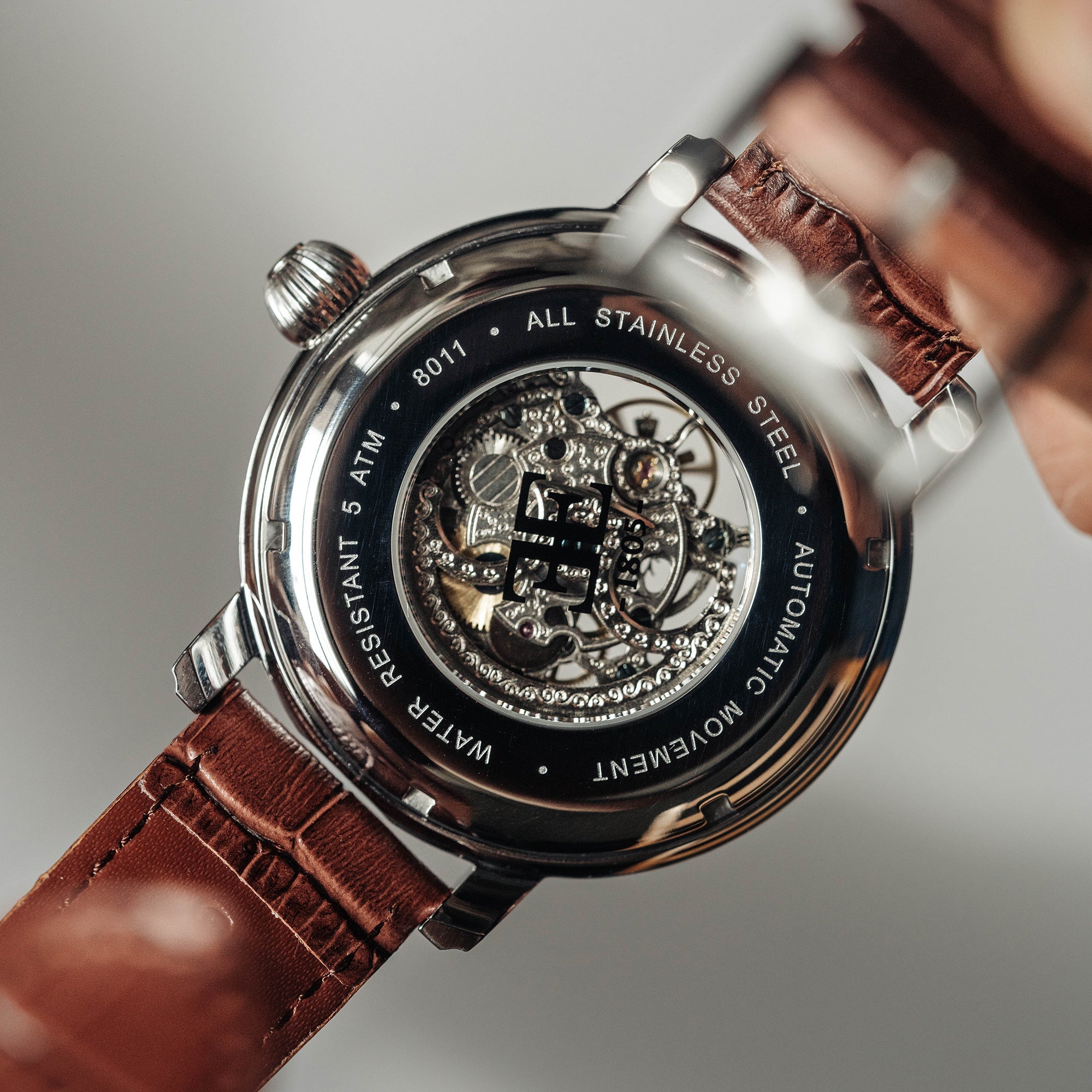 THOMAS EARNSHAW Thomas Earnshaw Longcase Men's Cloud Automatic Skeleton Cloud White Watch ES-8011-01