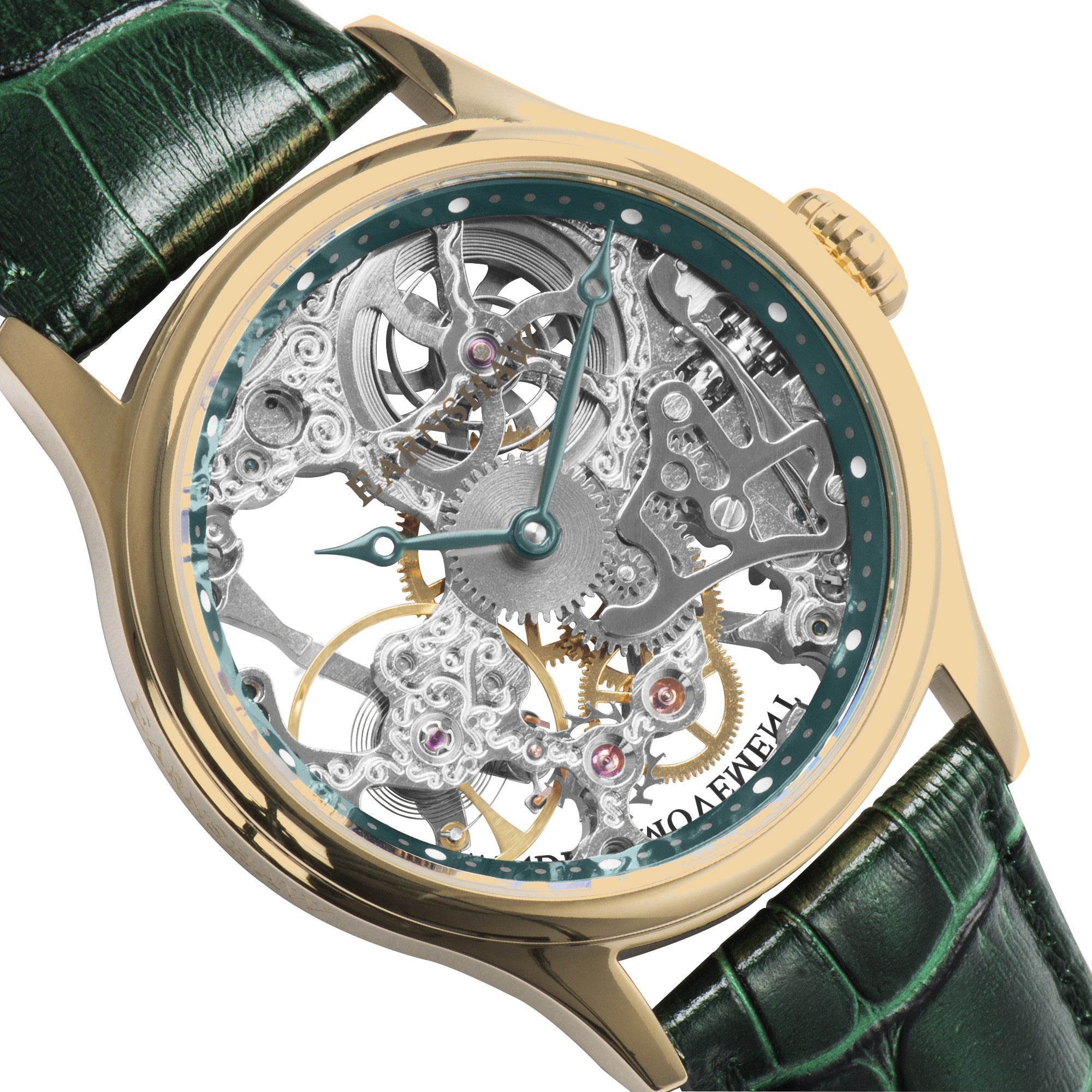 THOMAS EARNSHAW Thomas Earnshaw Bauer Men's Mechanical Skeleton Watch ES-8049-05