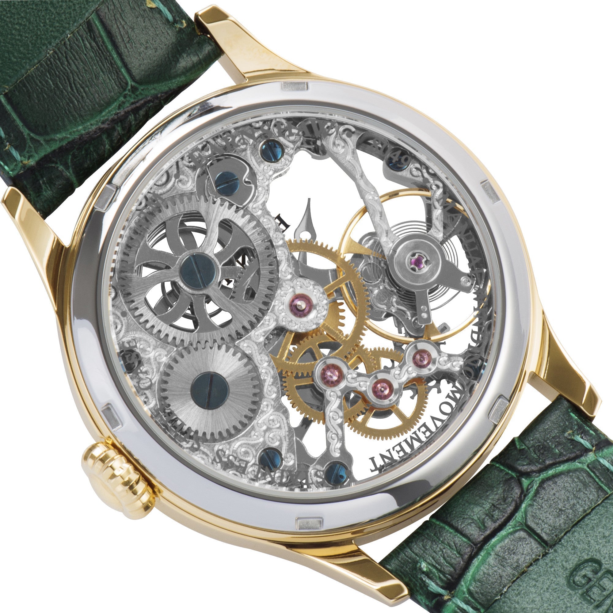 THOMAS EARNSHAW Thomas Earnshaw Bauer Men's Mechanical Skeleton Watch ES-8049-05