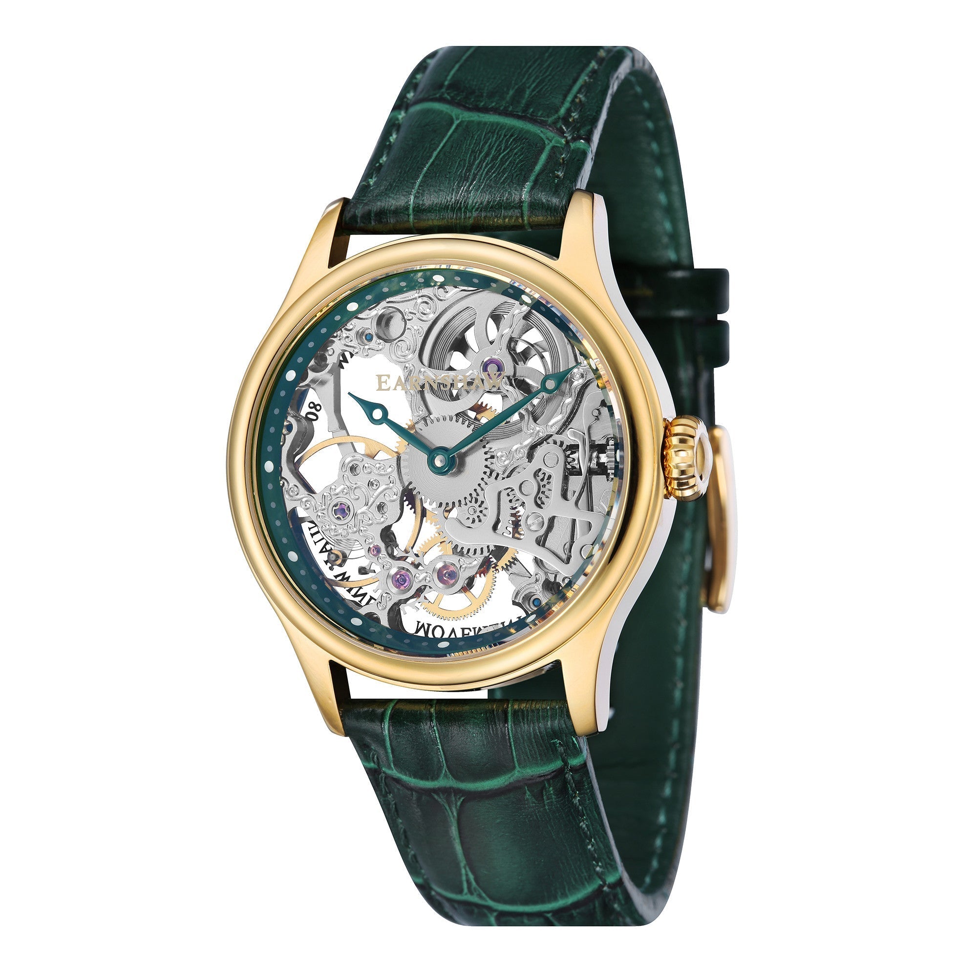 THOMAS EARNSHAW Thomas Earnshaw Bauer Men's Mechanical Skeleton Watch ES-8049-05