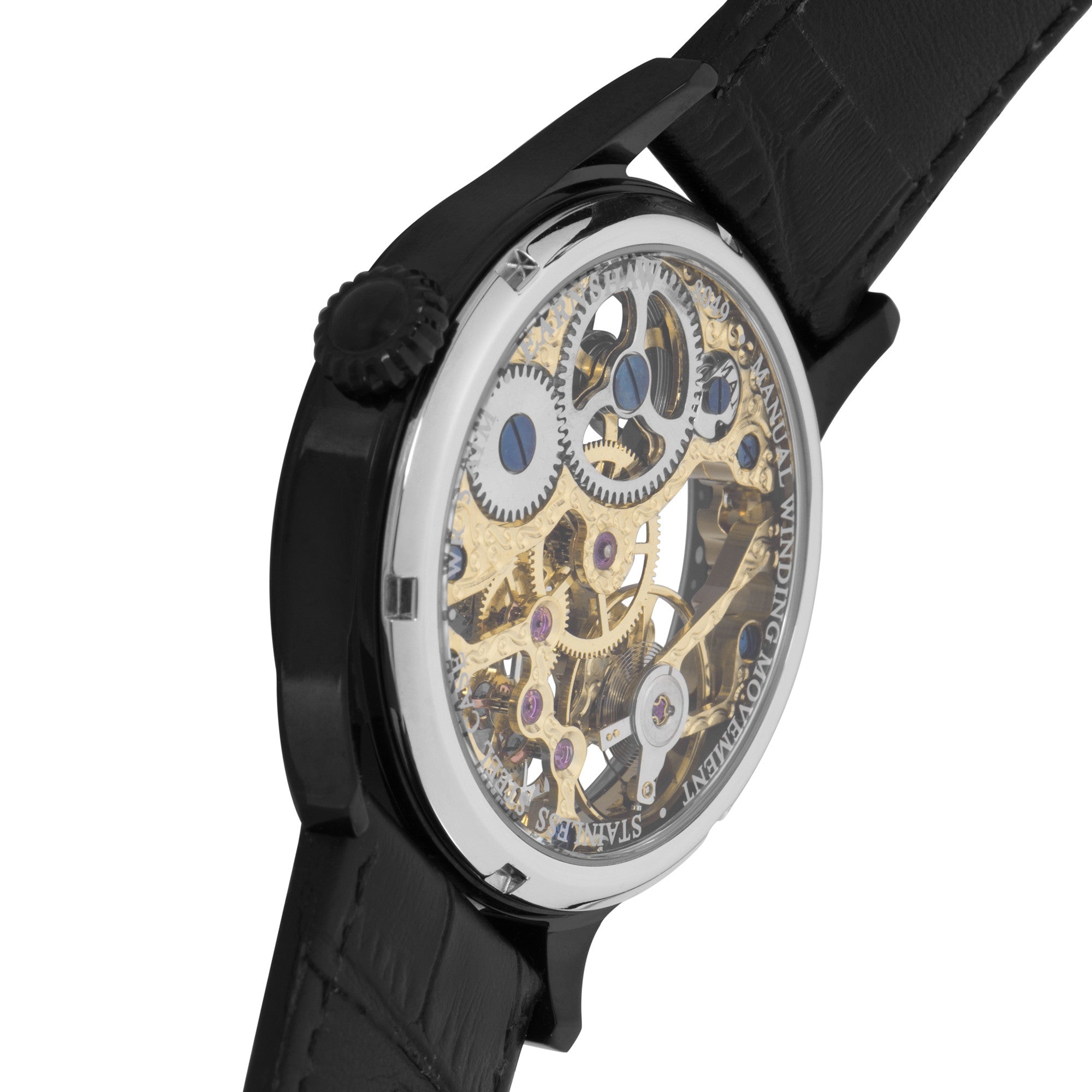 THOMAS EARNSHAW Thomas Earnshaw Bauer Men's Mechanical Skeleton Watch ES-8049-08