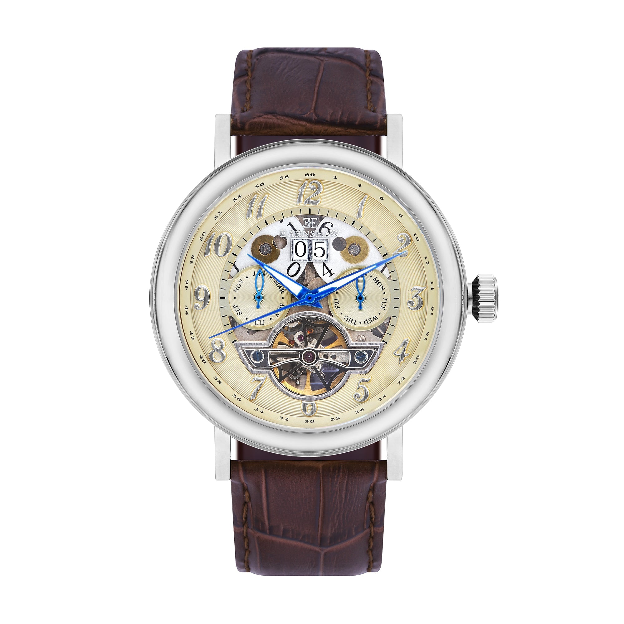 THOMAS EARNSHAW Thomas Earnshaw Beaufort Men's Automatic Champagne Watch ES-8083-02-D (Damaged Packaging)