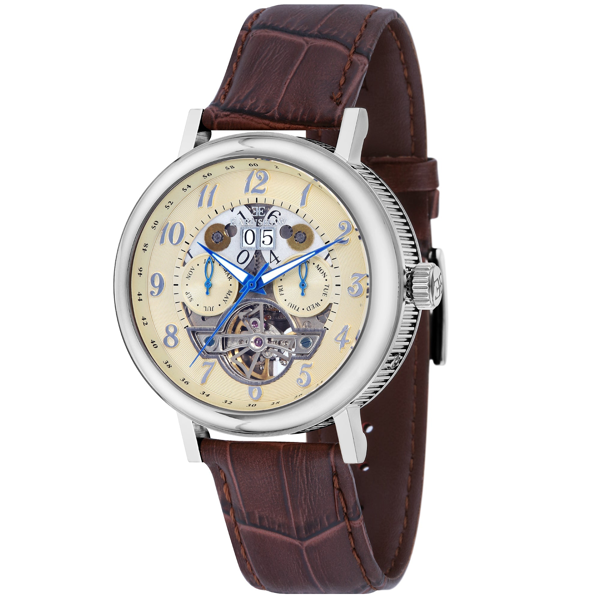 THOMAS EARNSHAW Thomas Earnshaw Beaufort Men's Automatic Champagne Watch ES-8083-02-D (Damaged Packaging)