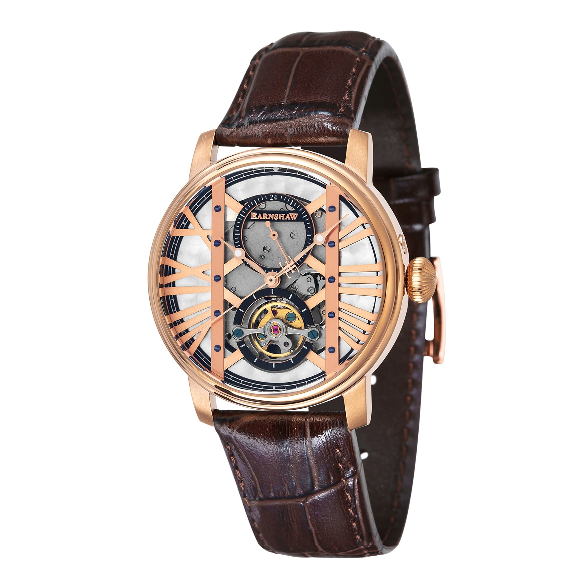 THOMAS EARNSHAW Thomas Earnshaw Westminster Men's Automatic Trophy Rose Gold Watch ES-8095-03