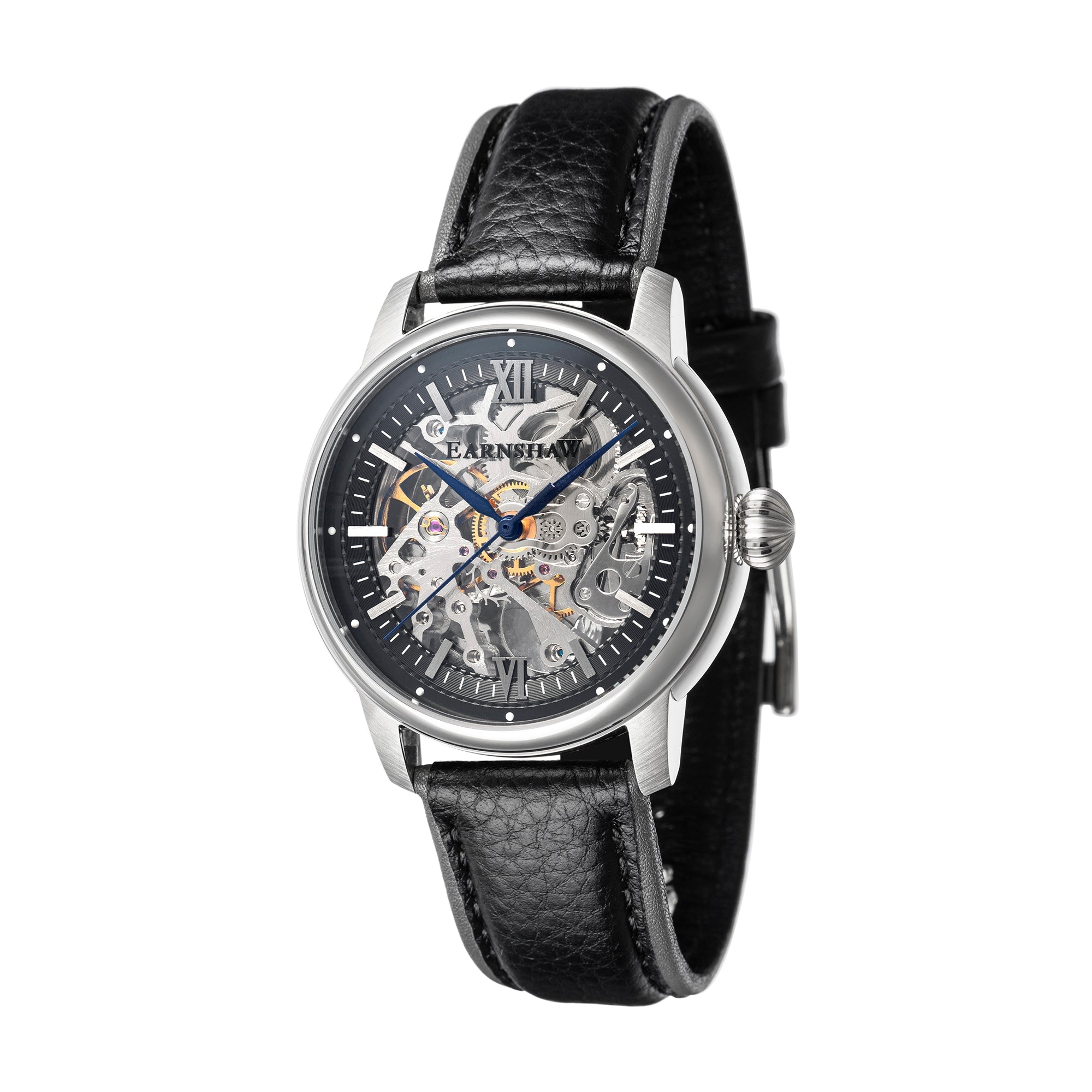 Thomas Earnshaw Thomas Earnshaw Cornwall Men's Automatic Skeleton Ebony Black Watch ES-8110-01