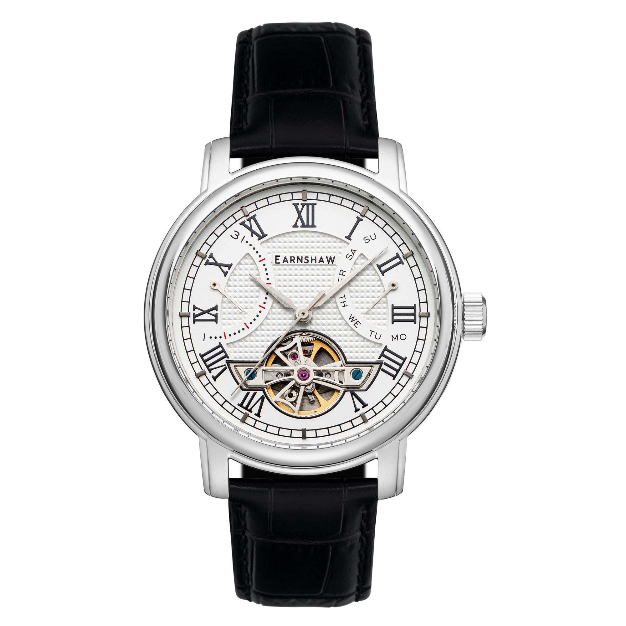 Thomas Earnshaw Thomas Earnshaw Longcase Double Retrograde 20 Men's Automatic Library White Watch ES-8169-04