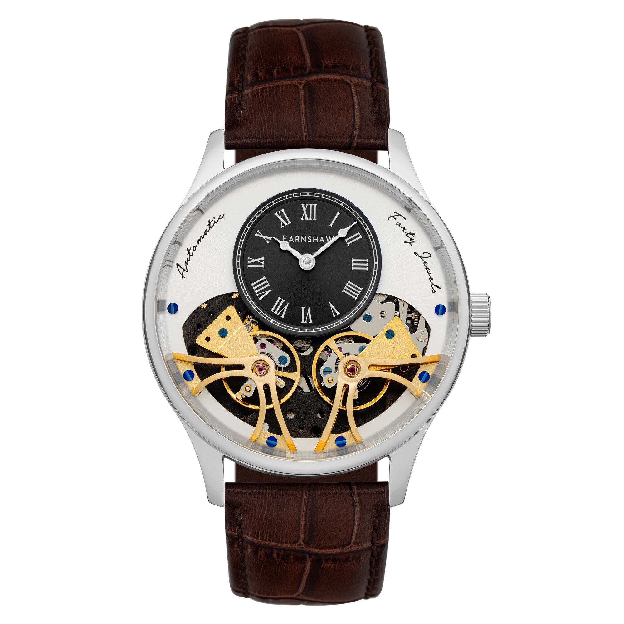 THOMAS EARNSHAW Thomas Earnshaw Scientist Faraday Men's Automatic Saddle Brown Watch ES-8179-03