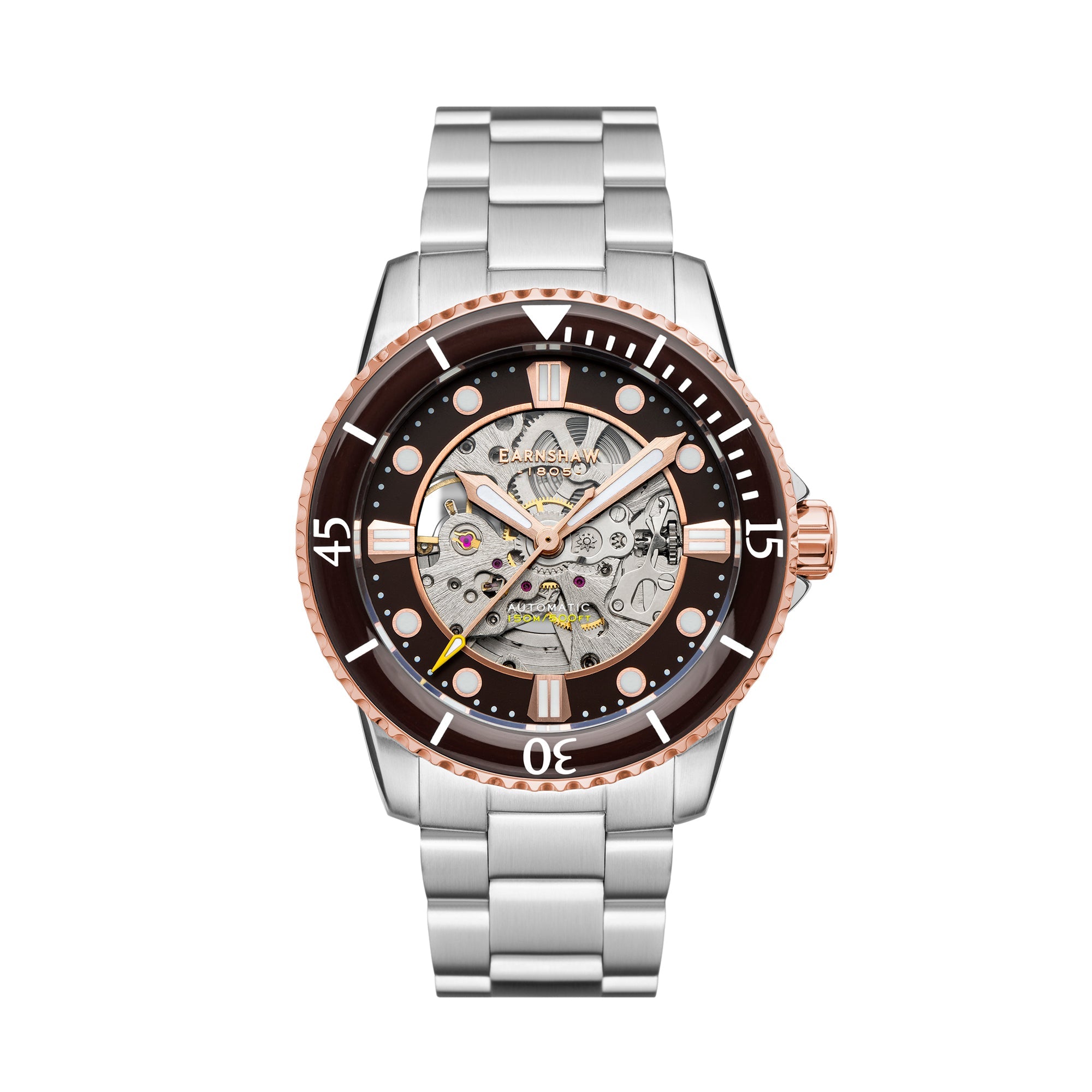 THOMAS EARNSHAW Thomas Earnshaw Admiral Pole Men's Automatic Honey Black Watch ES-8185-33