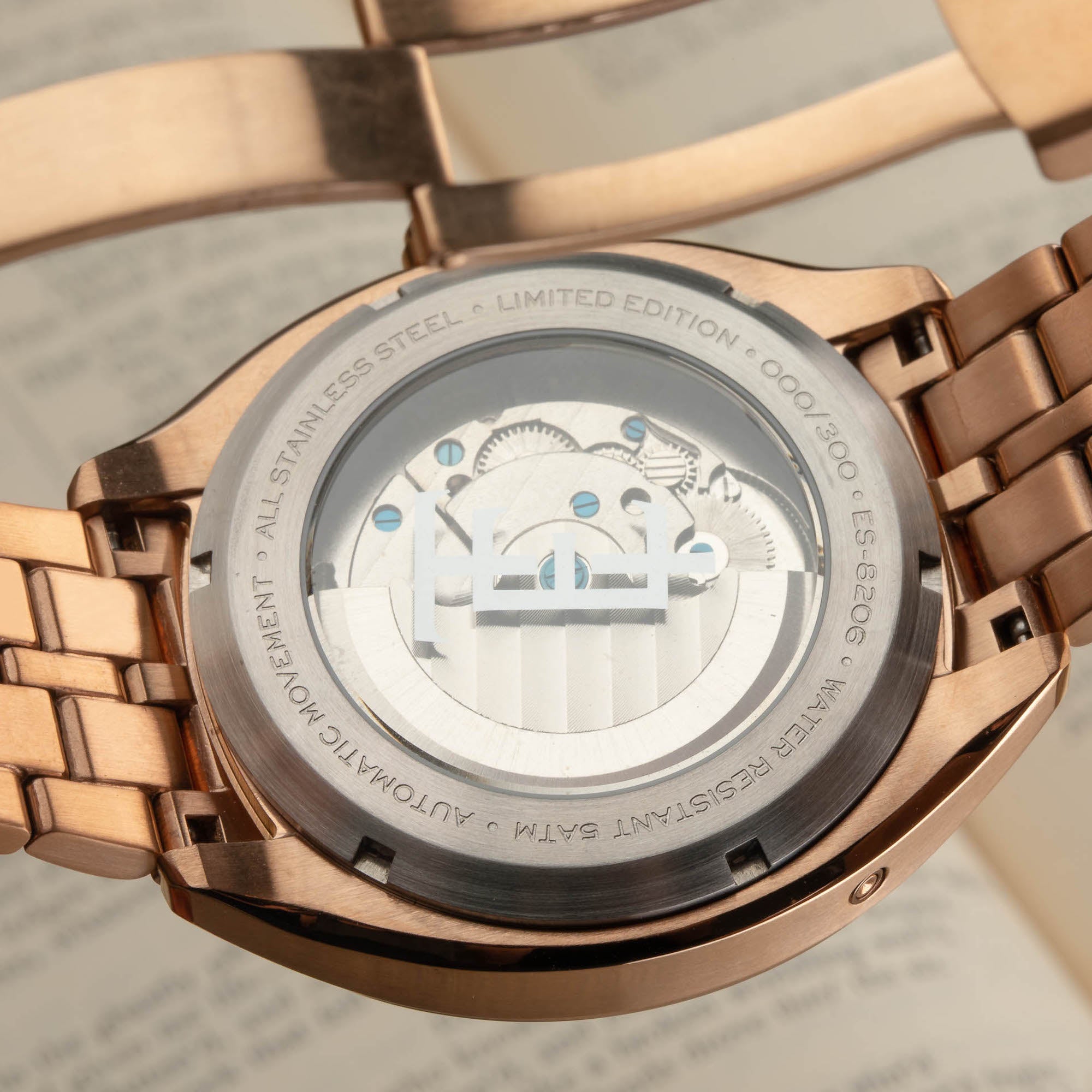 THOMAS EARNSHAW Thomas Earnshaw Peel Men's Rose Gold Watch ES-8206-55