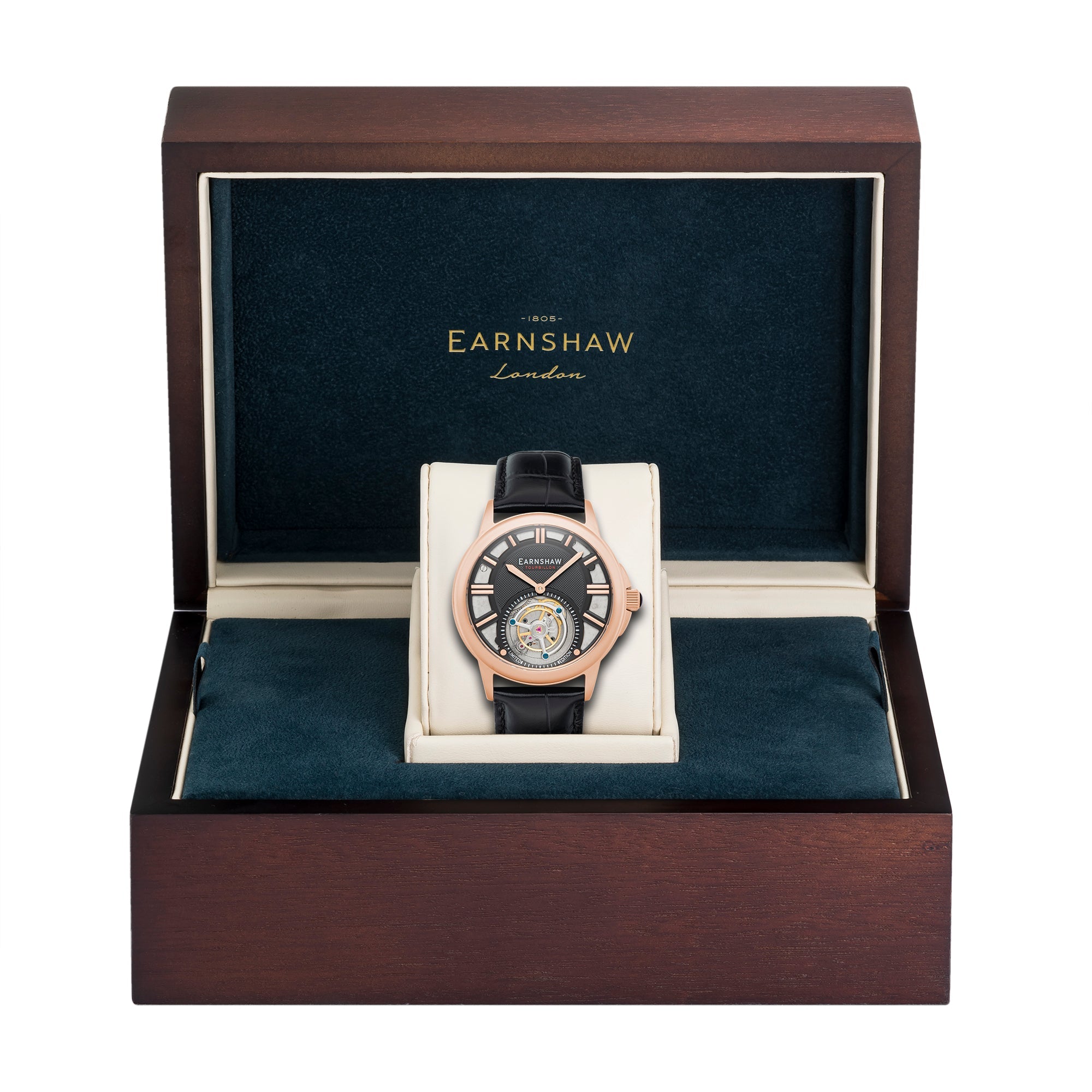 Thomas Earnshaw Thomas Earnshaw Statesman Disraeli Men's Rose Gold Watch ES-8239-04