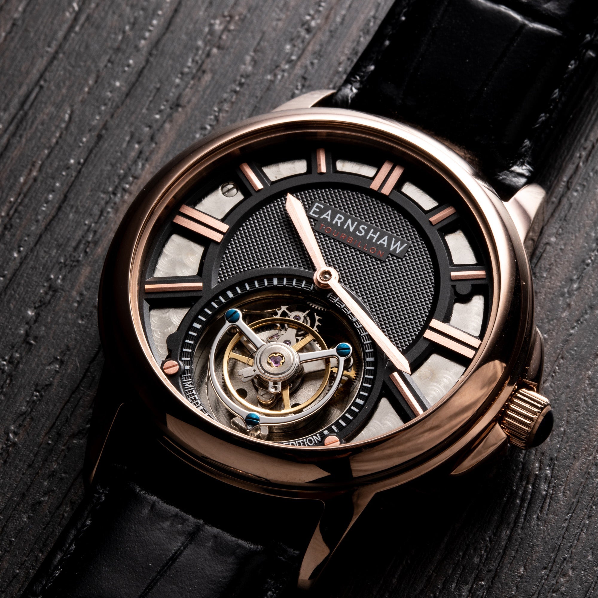 Thomas Earnshaw Thomas Earnshaw Statesman Disraeli Men's Rose Gold Watch ES-8239-04