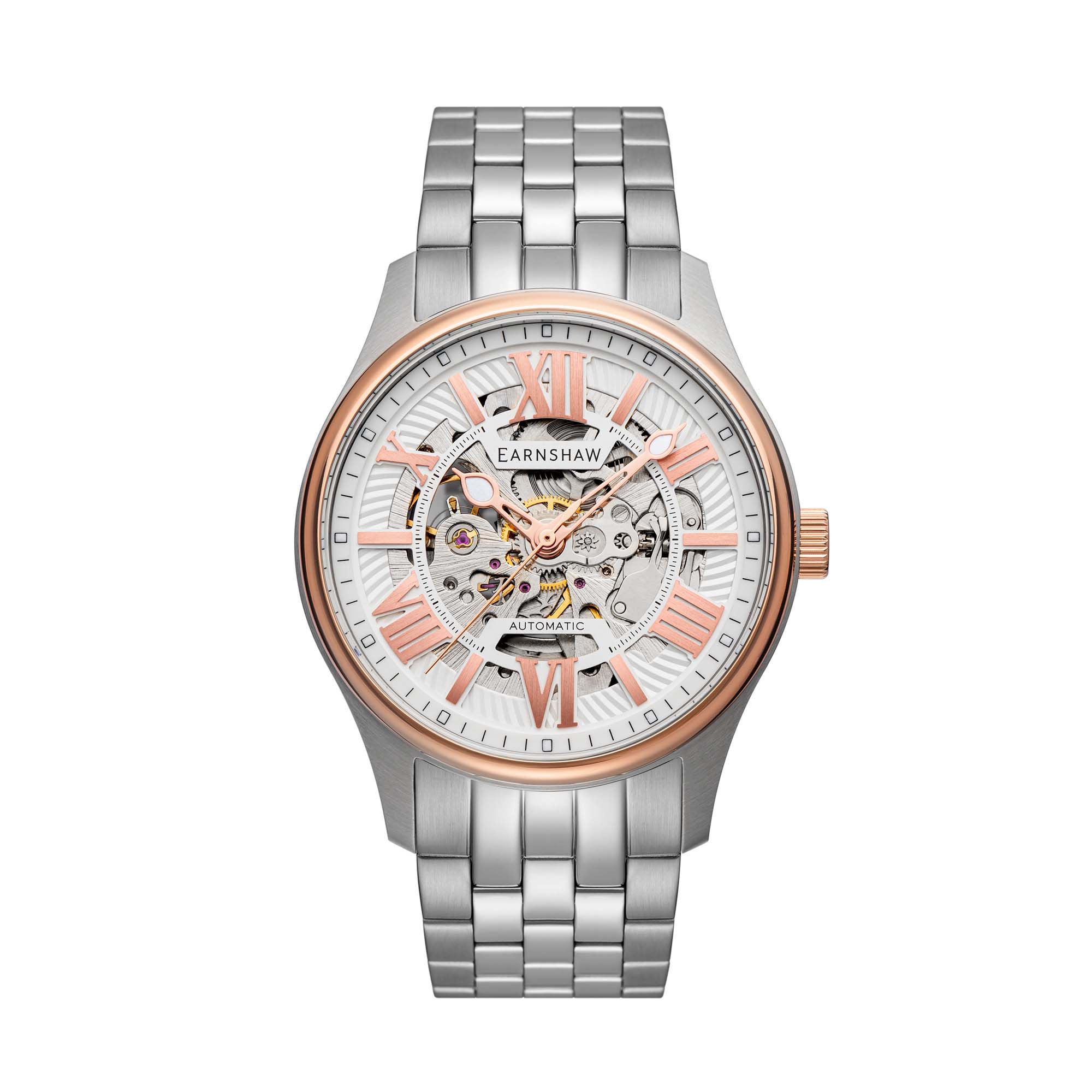 Thomas Earnshaw Thomas Earnshaw Architects Simpson Men's Steely Rose Watch ES-8240-55