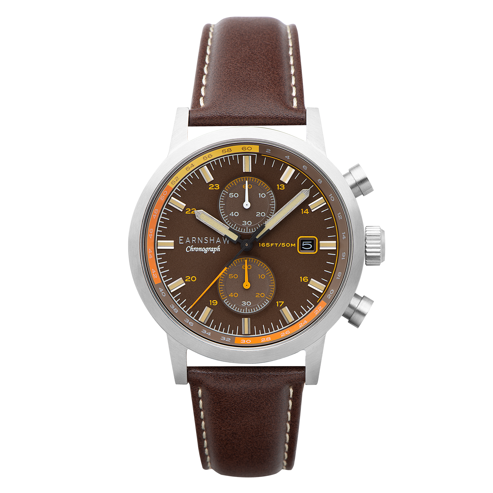 Thomas Earnshaw Thomas Earnshaw Duke Chronograph Caramel Brown Men's Watch ES-8286-01
