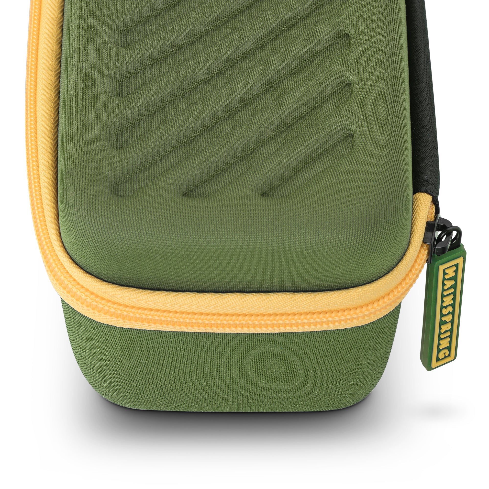 Mainspring Mainspring Raceday Technospeed 3-Slot Khaki Green Watch Box MS-CBOX6-06
