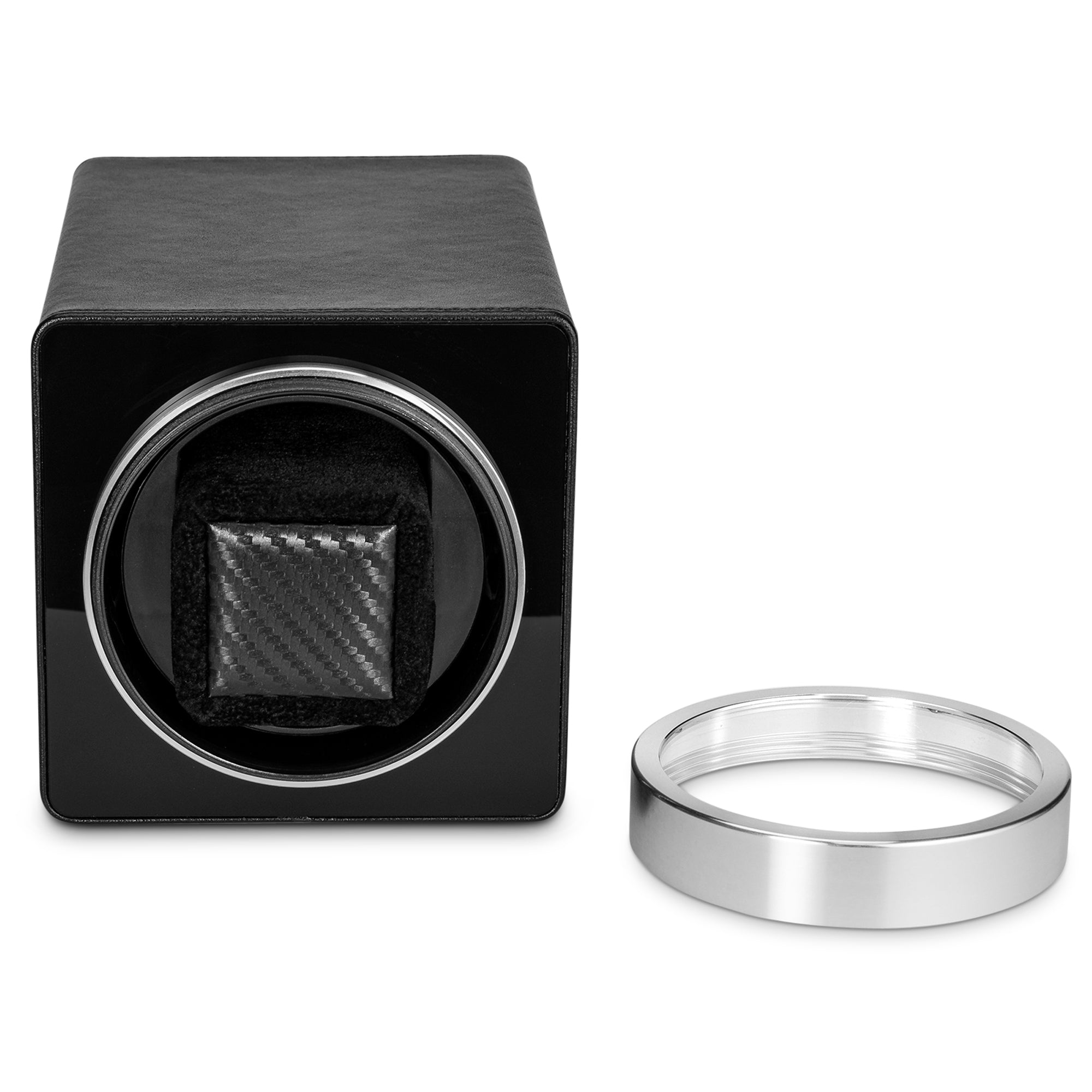 MAINSPRING Mainspring Arsenale Portero Single Slot Black Watch Winder MS-PRTWINDER-02