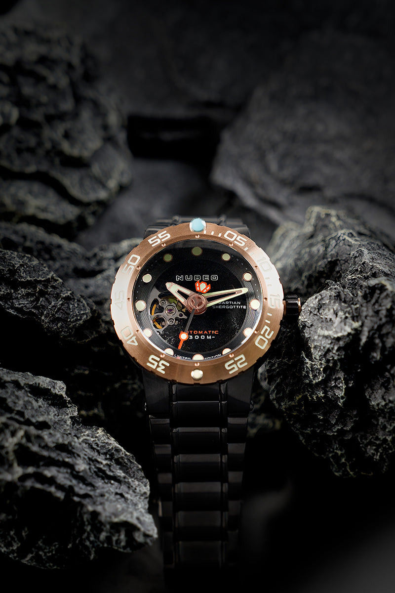 Nubeo Nubeo Opportunity Automatic Limited Edition Dark Gold Men's Watch NB-6051-55