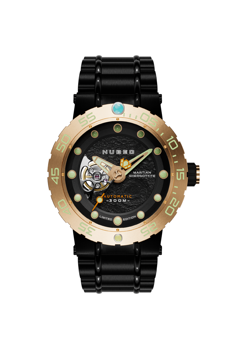 Nubeo Nubeo Opportunity Automatic Limited Edition Dark Gold Men's Watch NB-6051-55