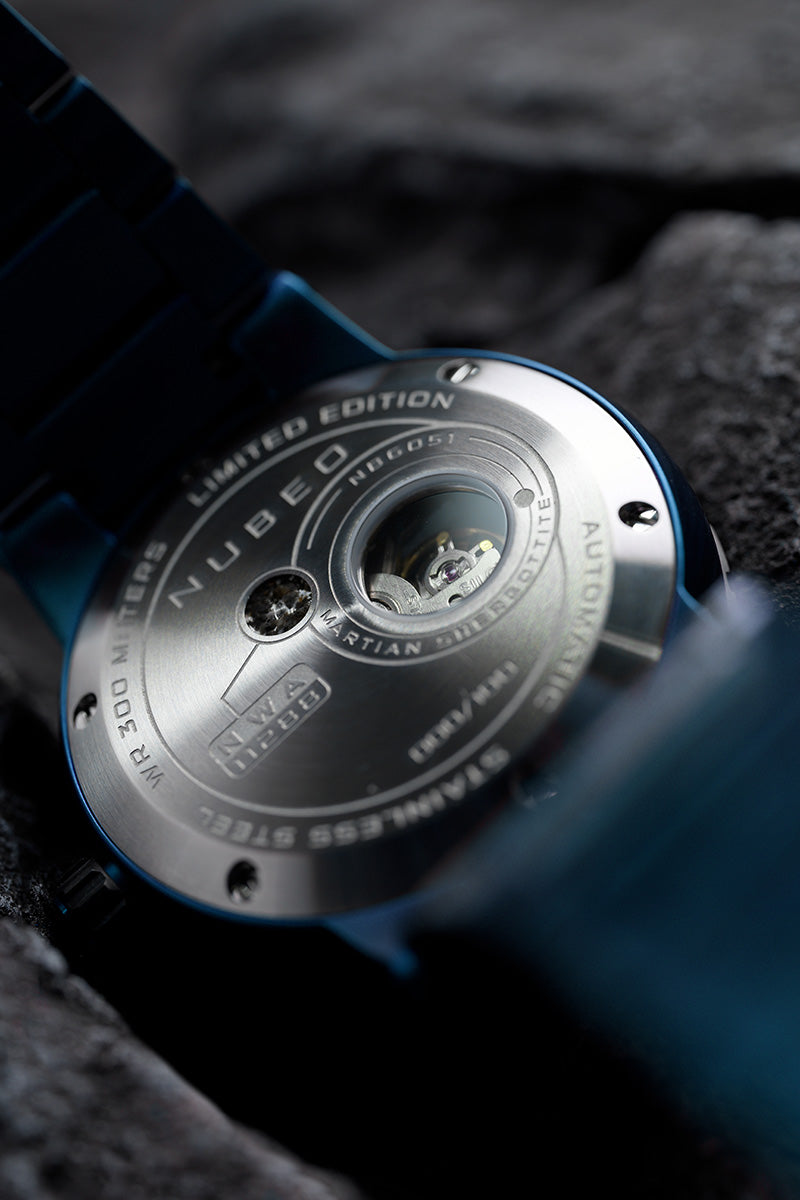 Nubeo Nubeo Opportunity Automatic Limited Edition Current Blue Men's Watch NB-6051-66