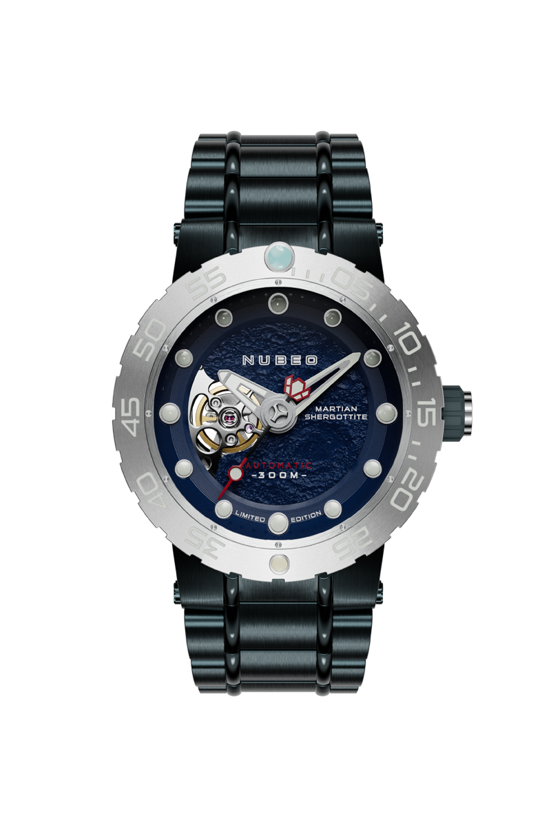 Nubeo Nubeo Opportunity Automatic Limited Edition Current Blue Men's Watch NB-6051-66