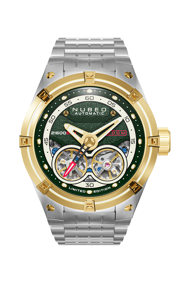 Nubeo Nubeo Galileo Automatic Limited Edition Gold Men's Watch NB-6070-44