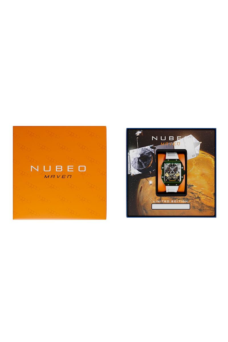 Nubeo Nubeo Maven Automatic Limited Edition Industry Green Men's Watch NB-6077-06