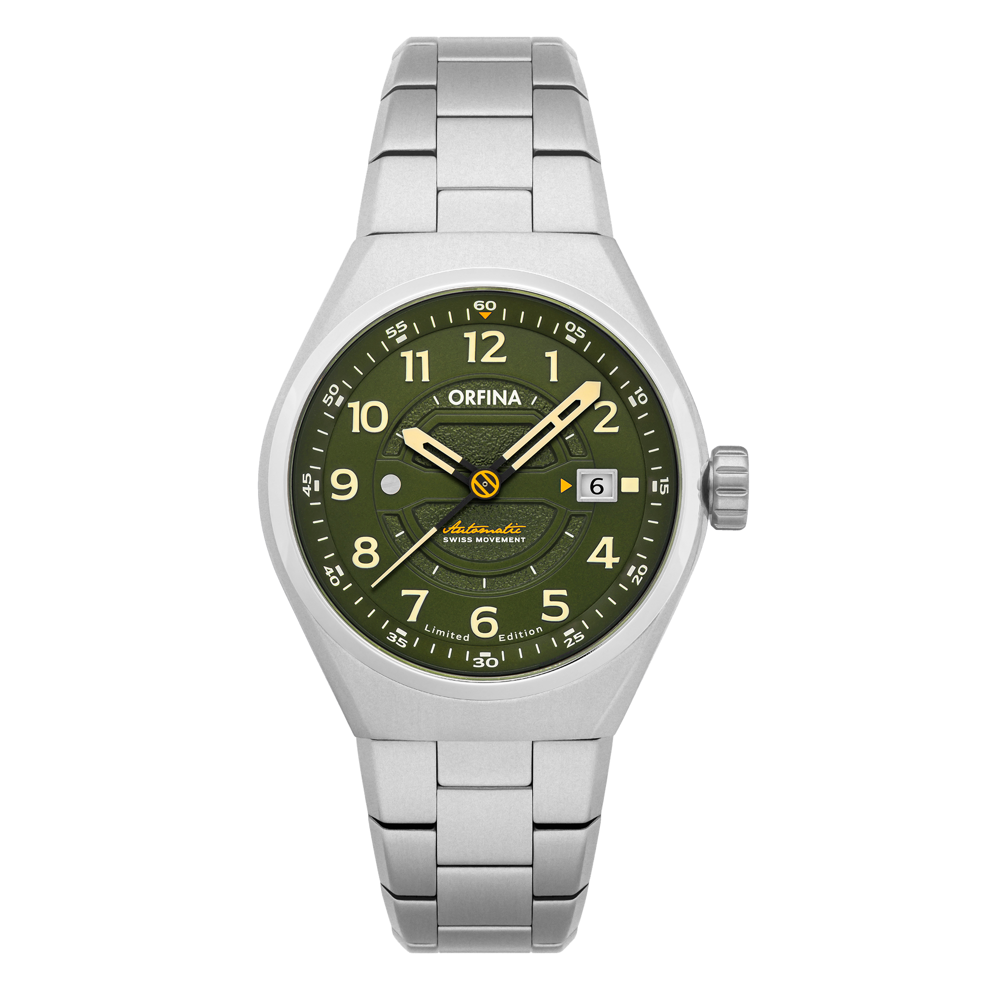 ORFINA Orfina Racing Swiss Automatic Green Zero-One (Founder's Edition) Men's Watch OF-0001-33