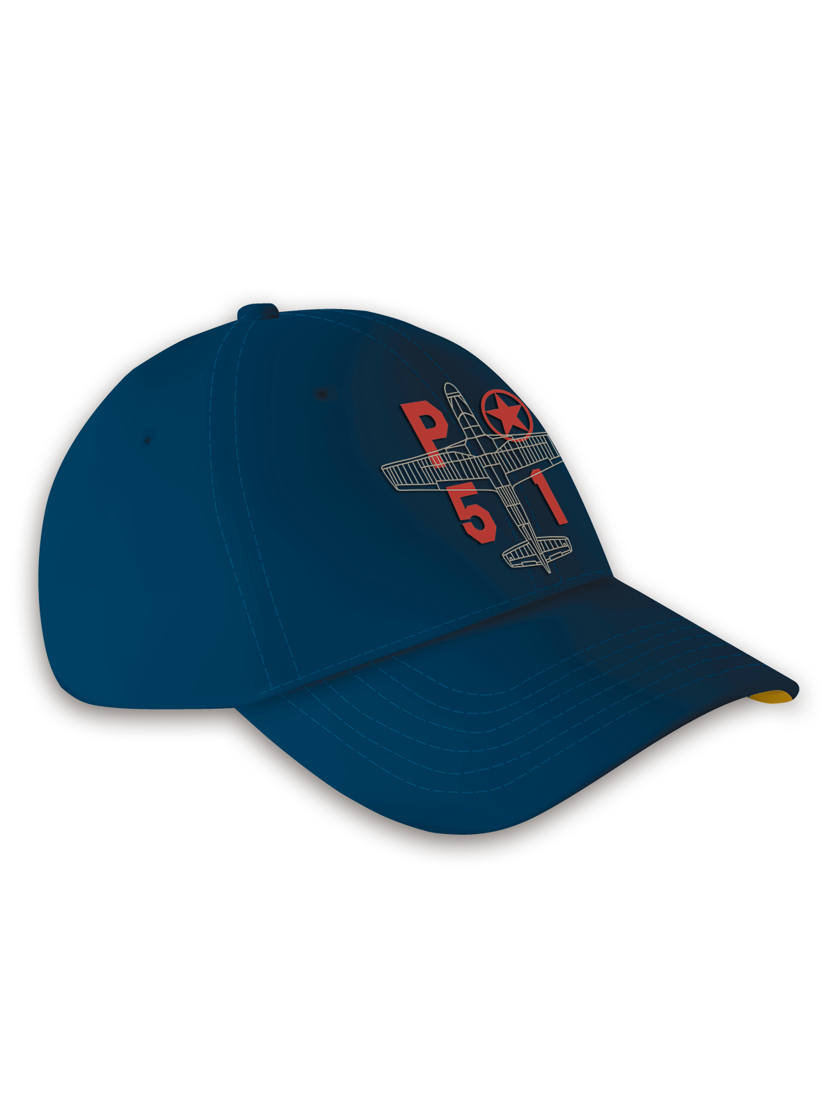 AVI-8 AVI-8 P-51 Mustang Justice Blue Cap AV-CAP-P5102