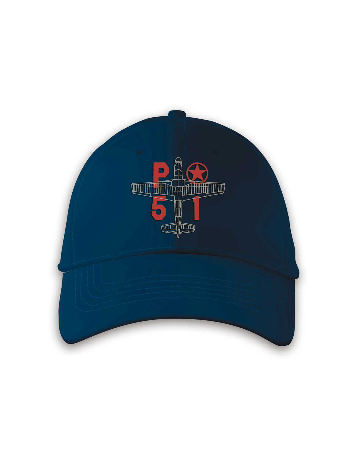 AVI-8 AVI-8 P-51 Mustang Justice Blue Cap AV-CAP-P5102