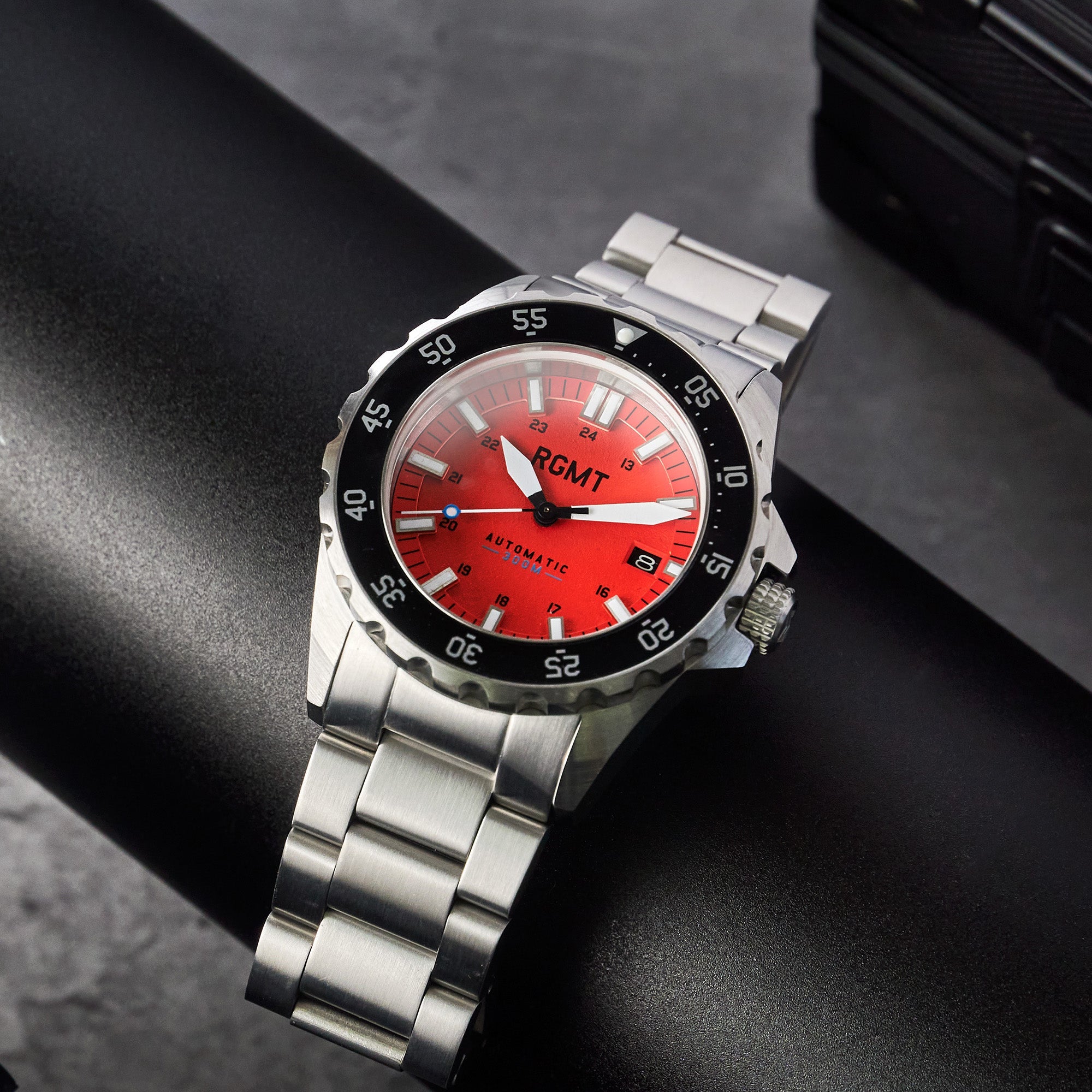 RGMT RGMT SDV Men's Japanese Automatic Orange Watch RG-8012-33-SET-C-03
