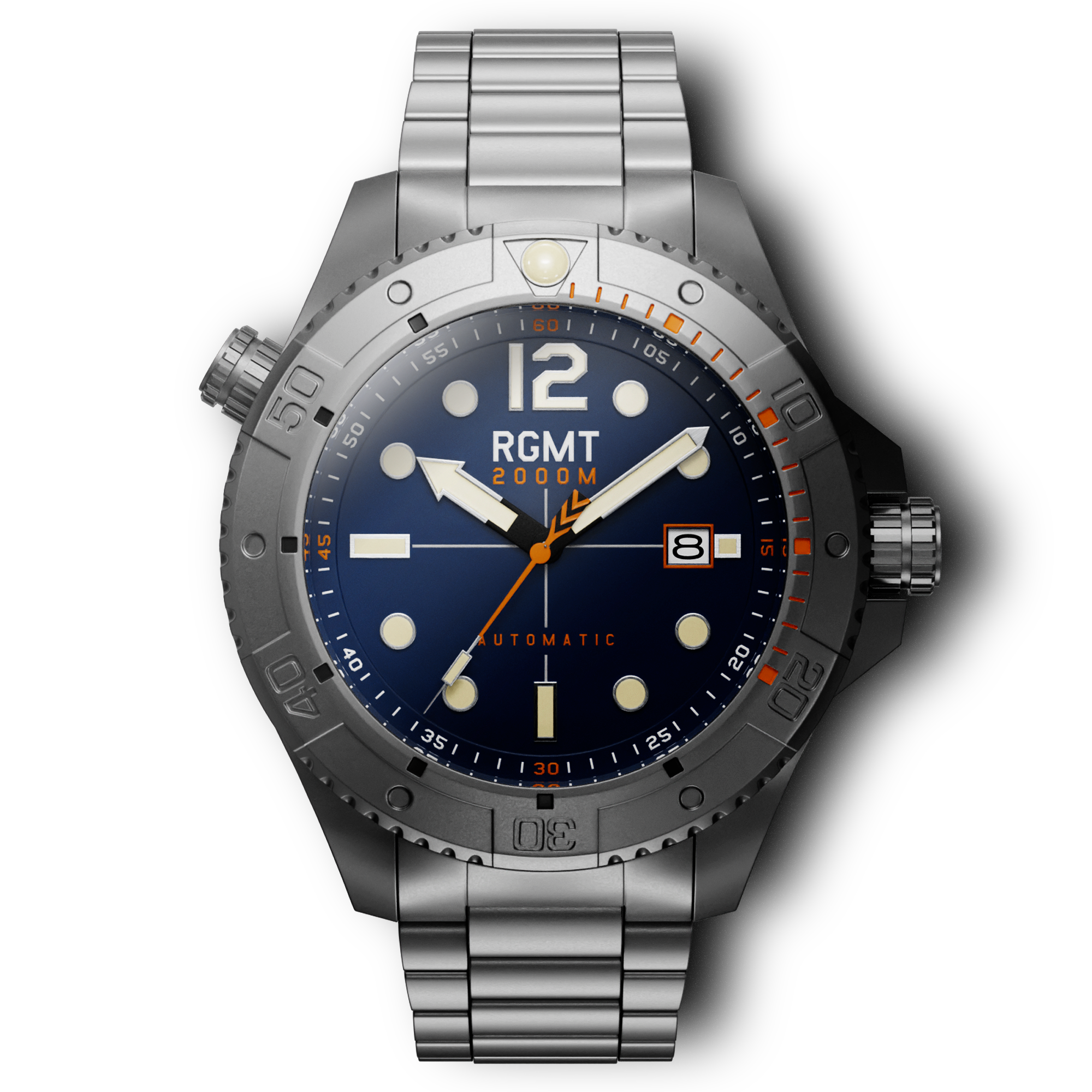 RGMT RGMT Demolition Men's Japanese Automatic Blue Watch RG-8014-33-SET-G