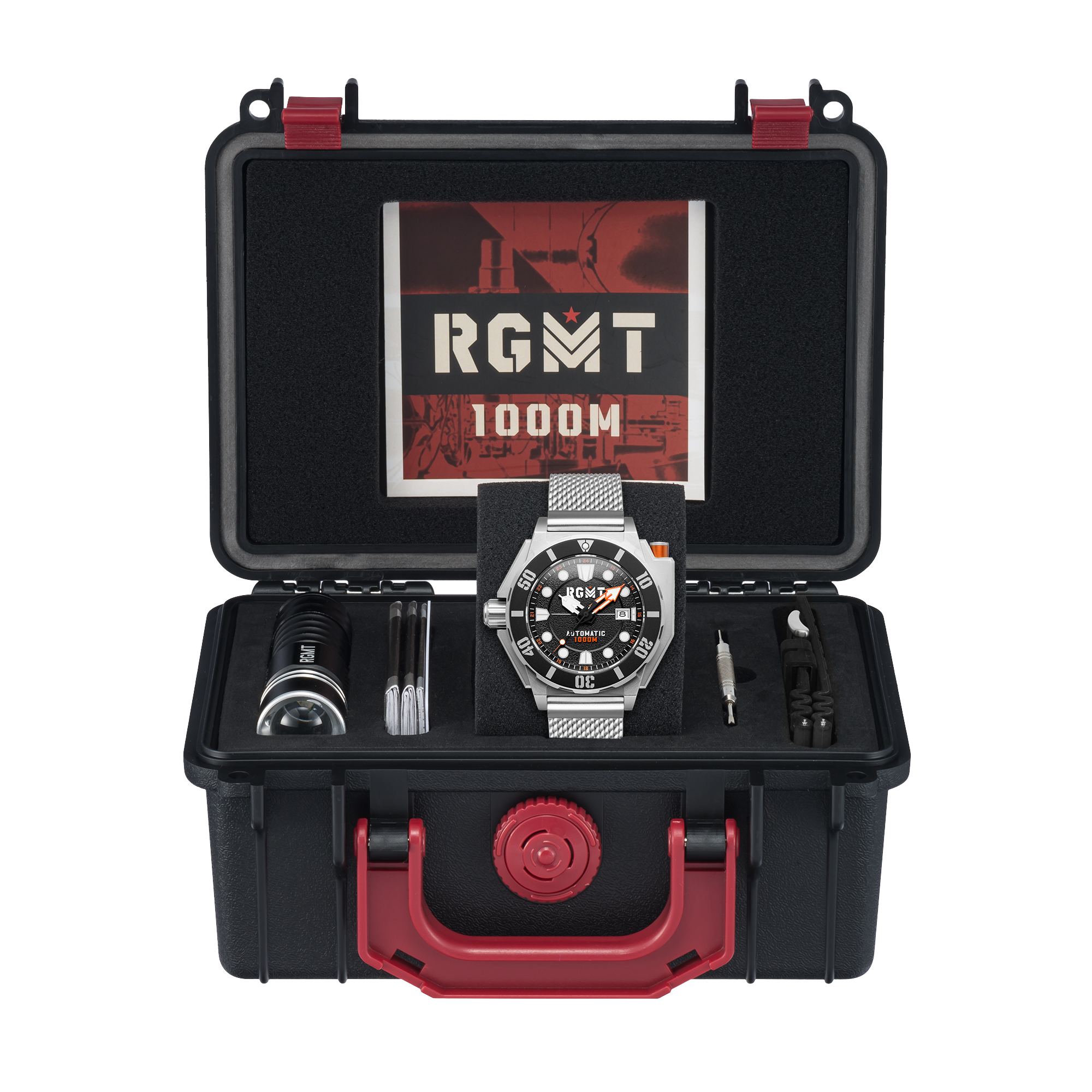 RGMT RGMT Torpedo Men's Japanese Automatic Black Watch RG-8027-11