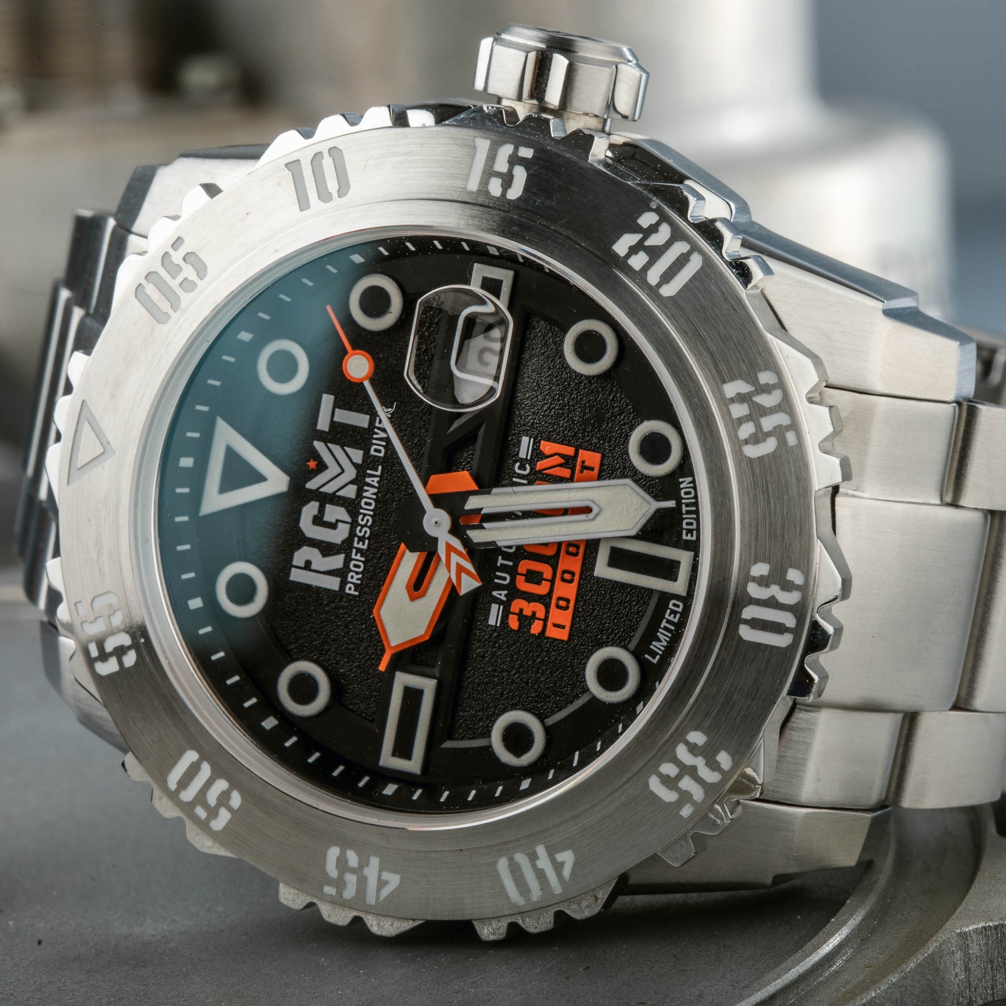 RGMT RGMT Ohio Men's Japanese Automatic Black Watch RG-8034-11