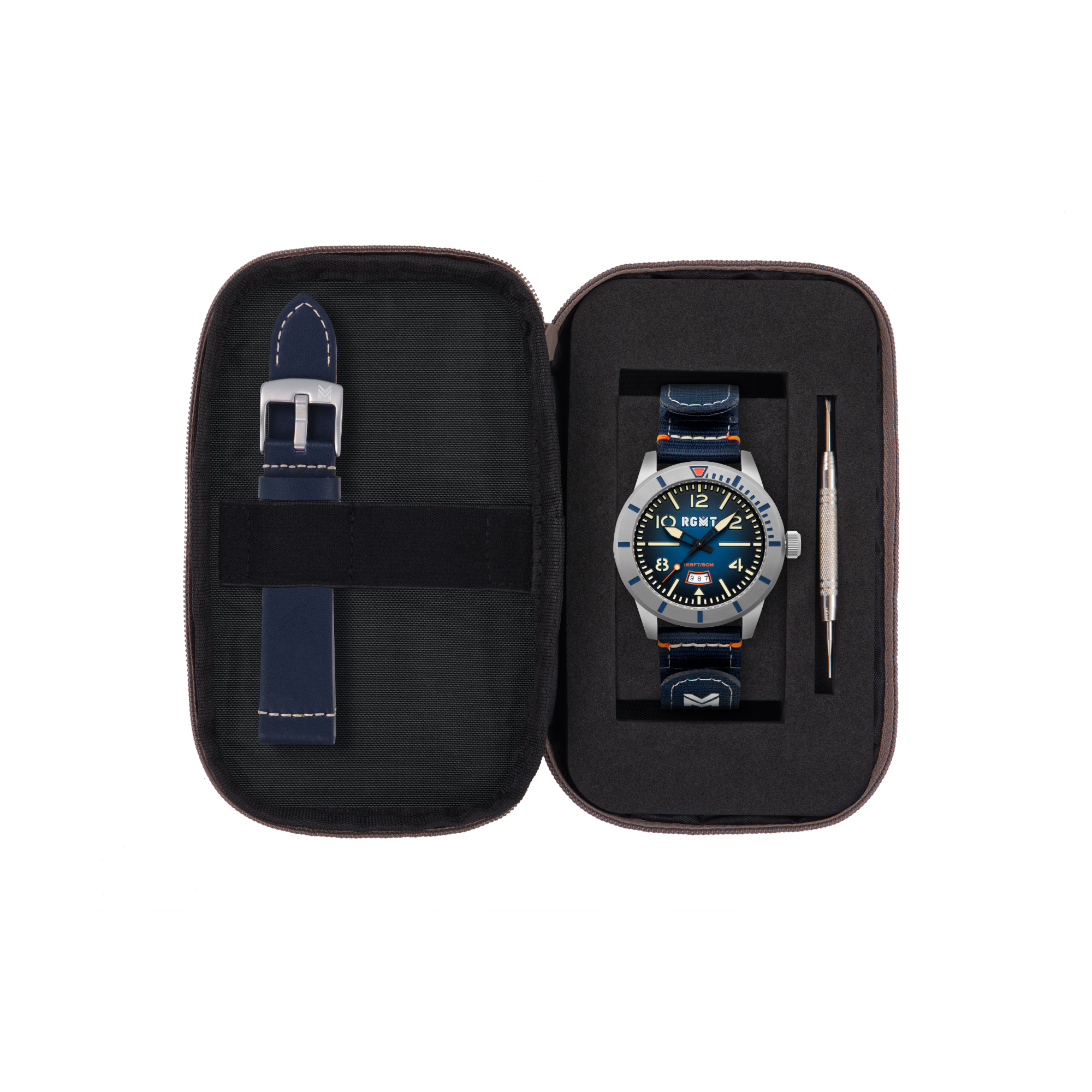 RGMT RGMT Military Men's Dive Blue Japanese Quartz Watch RG-8052-02