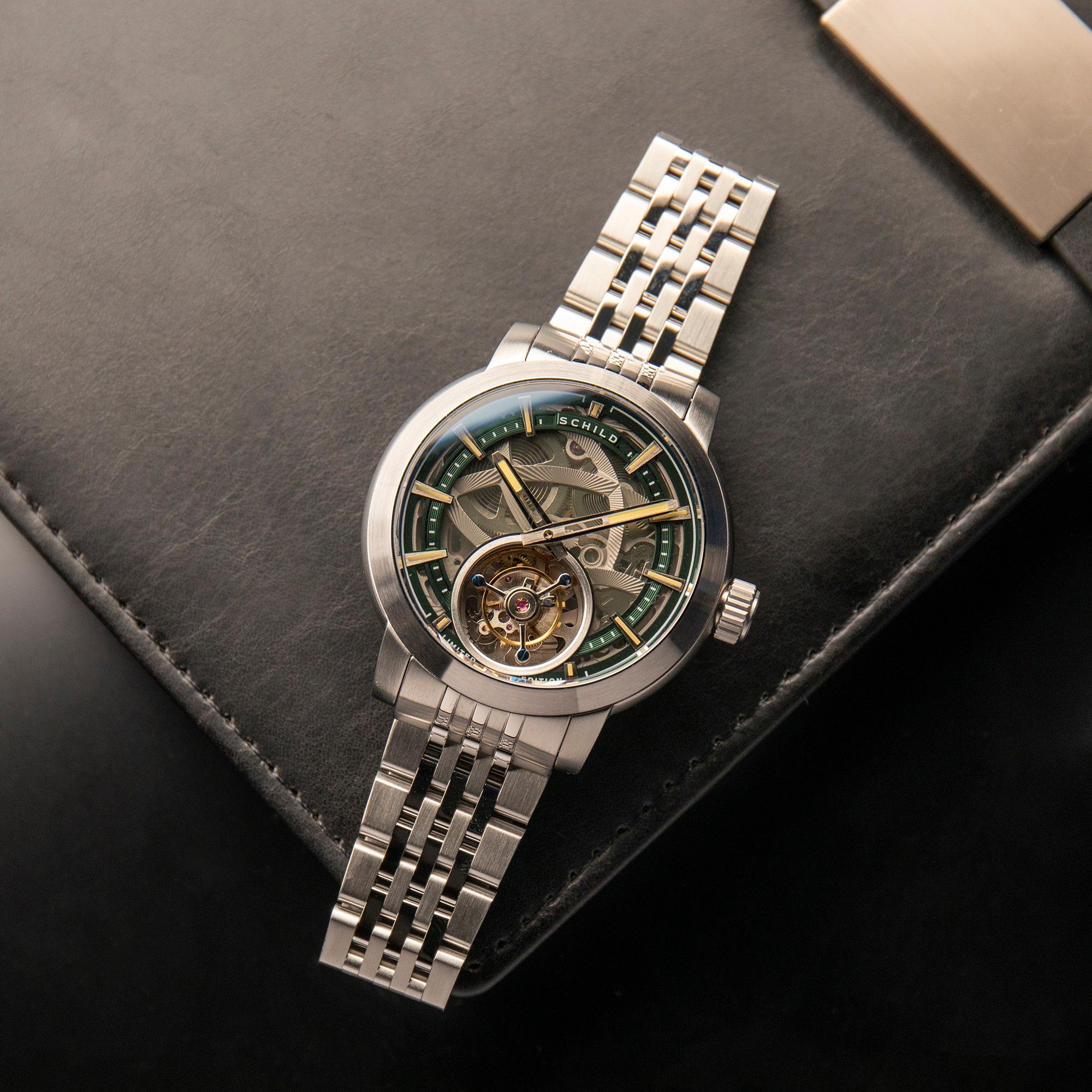 SCHILD Schild Tourbillon Smoke Men's Limited Edition Watch SC-1006-33