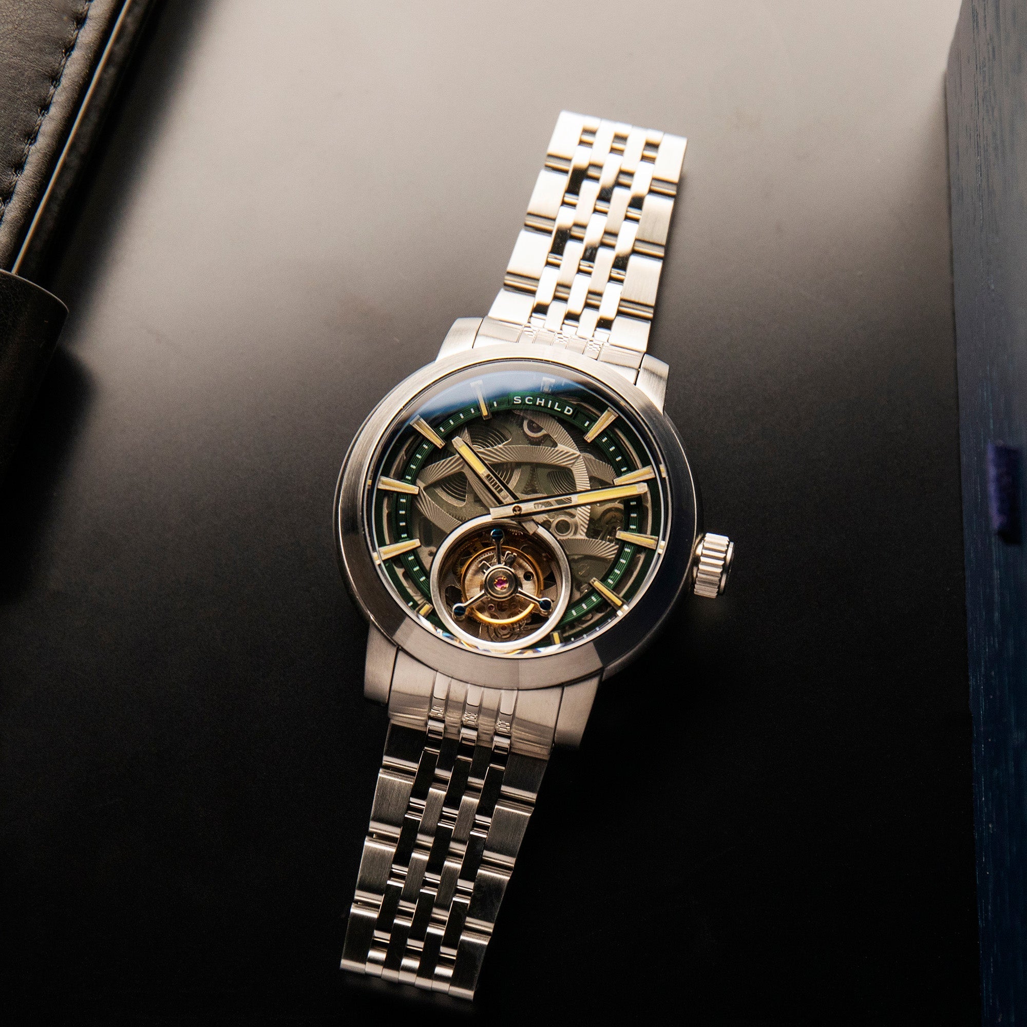 SCHILD Schild Tourbillon Smoke Men's Limited Edition Watch SC-1006-33