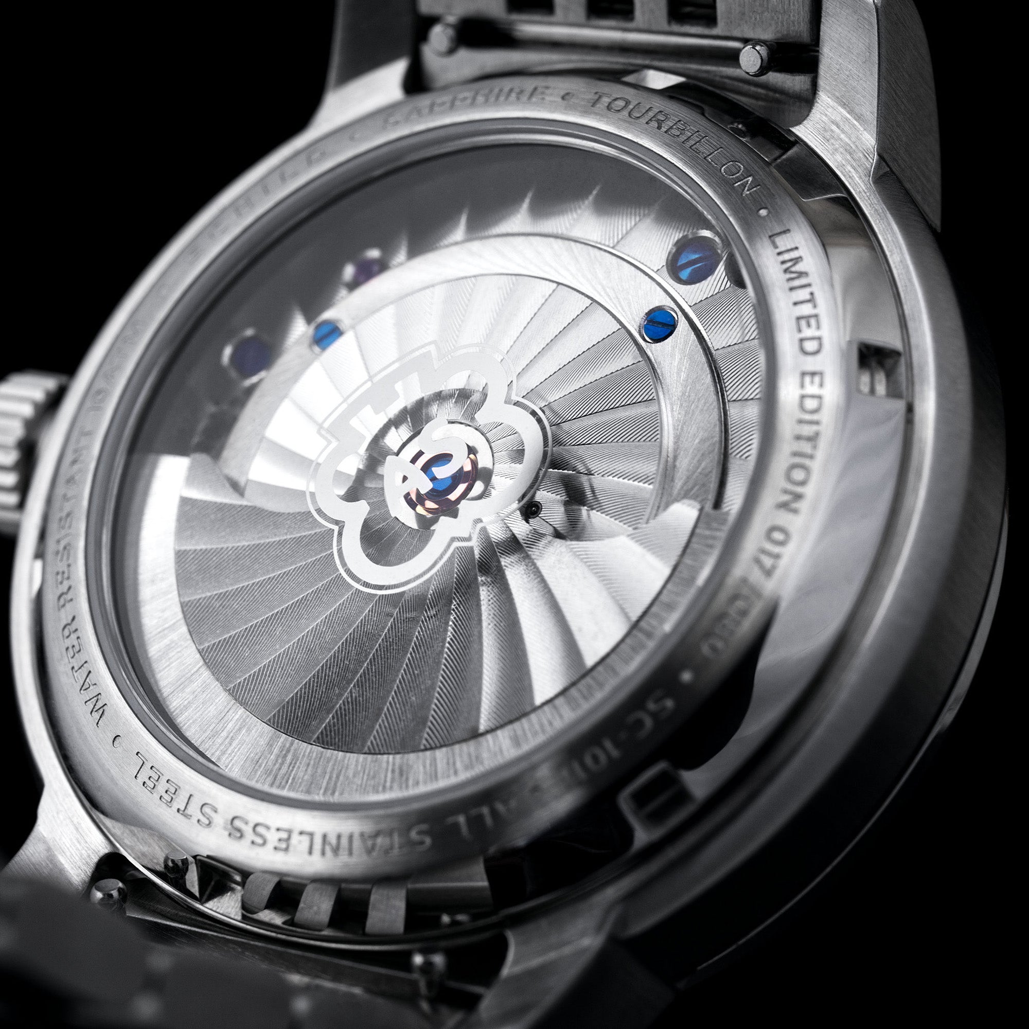 SCHILD Schild Heinrich Cyclone Tourbillon Black Men's Watch SC-1011-11